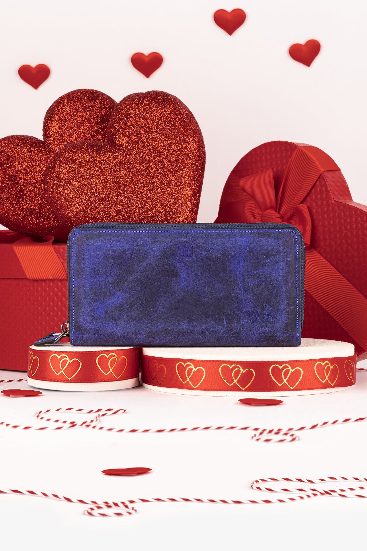 Alecra Çift Telefon Hazneli Deri Portföy