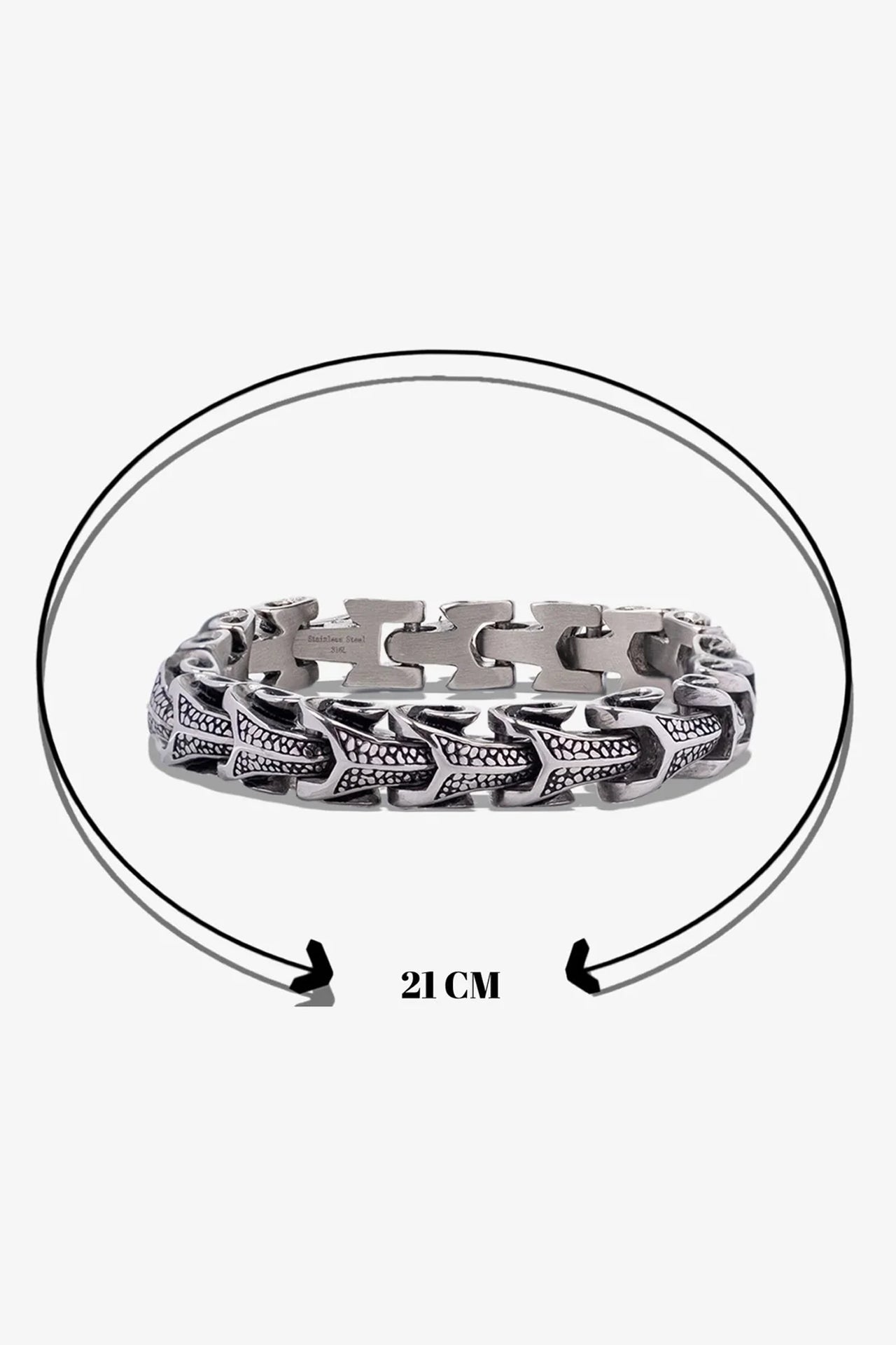 Bolen Premium Çelik Bileklik