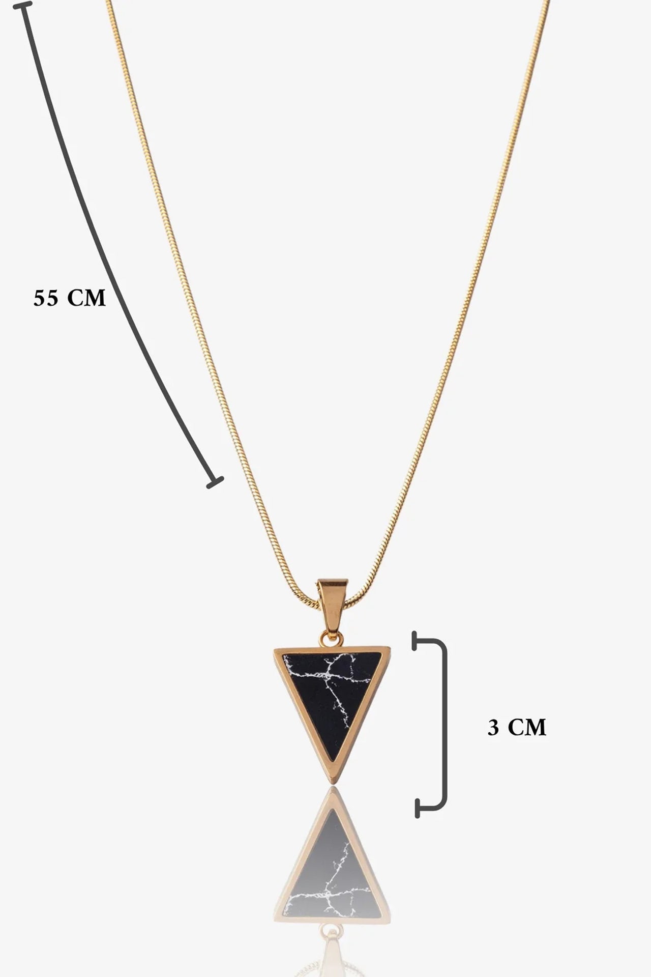 Priz Marin Çelik Kolye