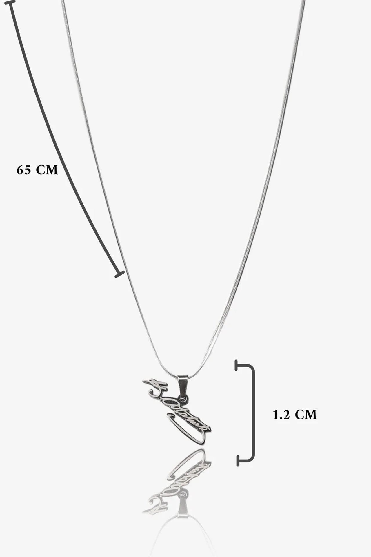 K.Atatürk İmza Çelik Kolye