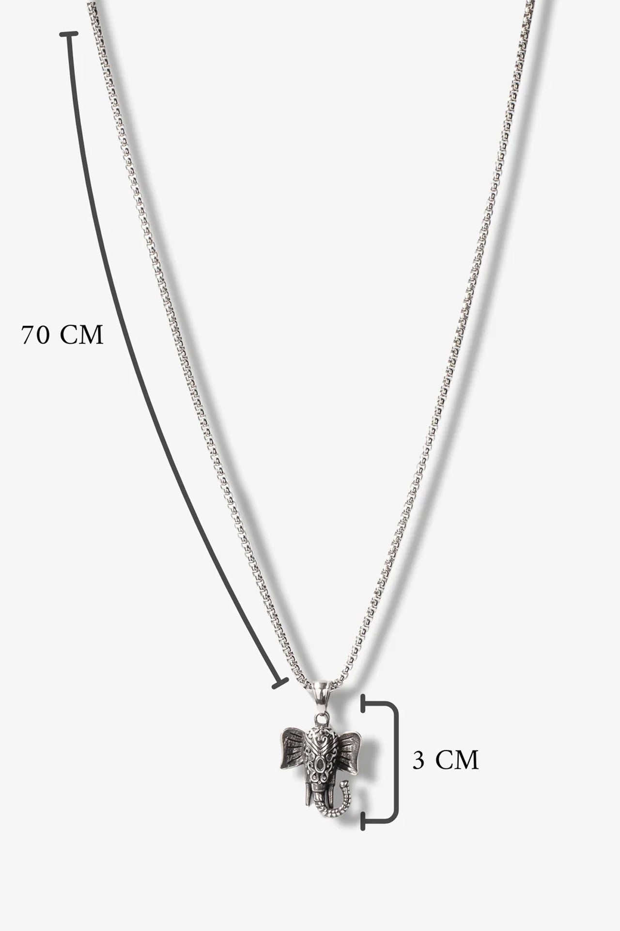 Elephant Çelik Kolye
