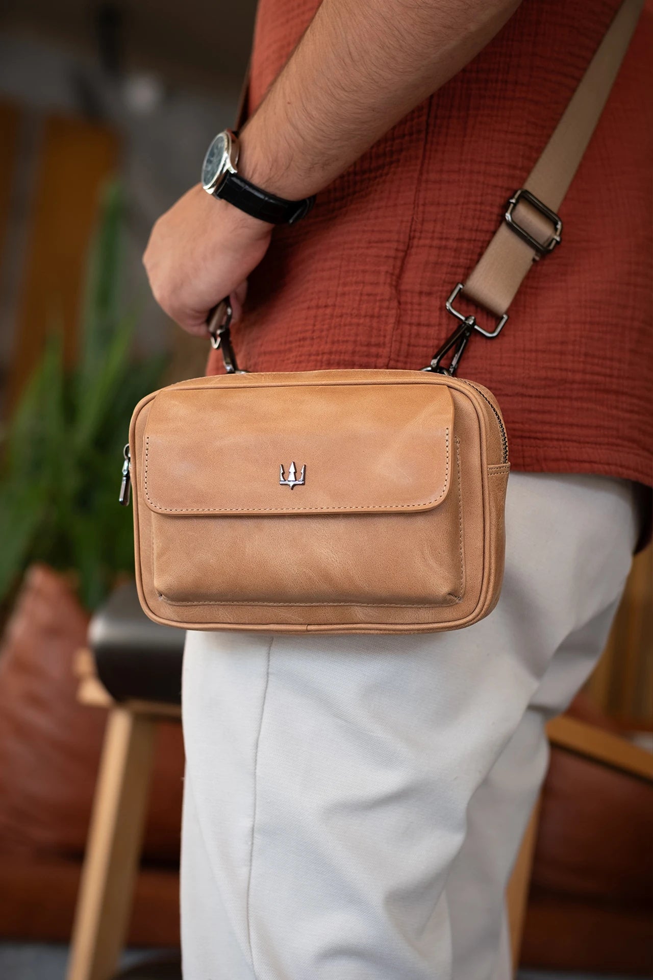 Giesto Hakiki Deri Çanta