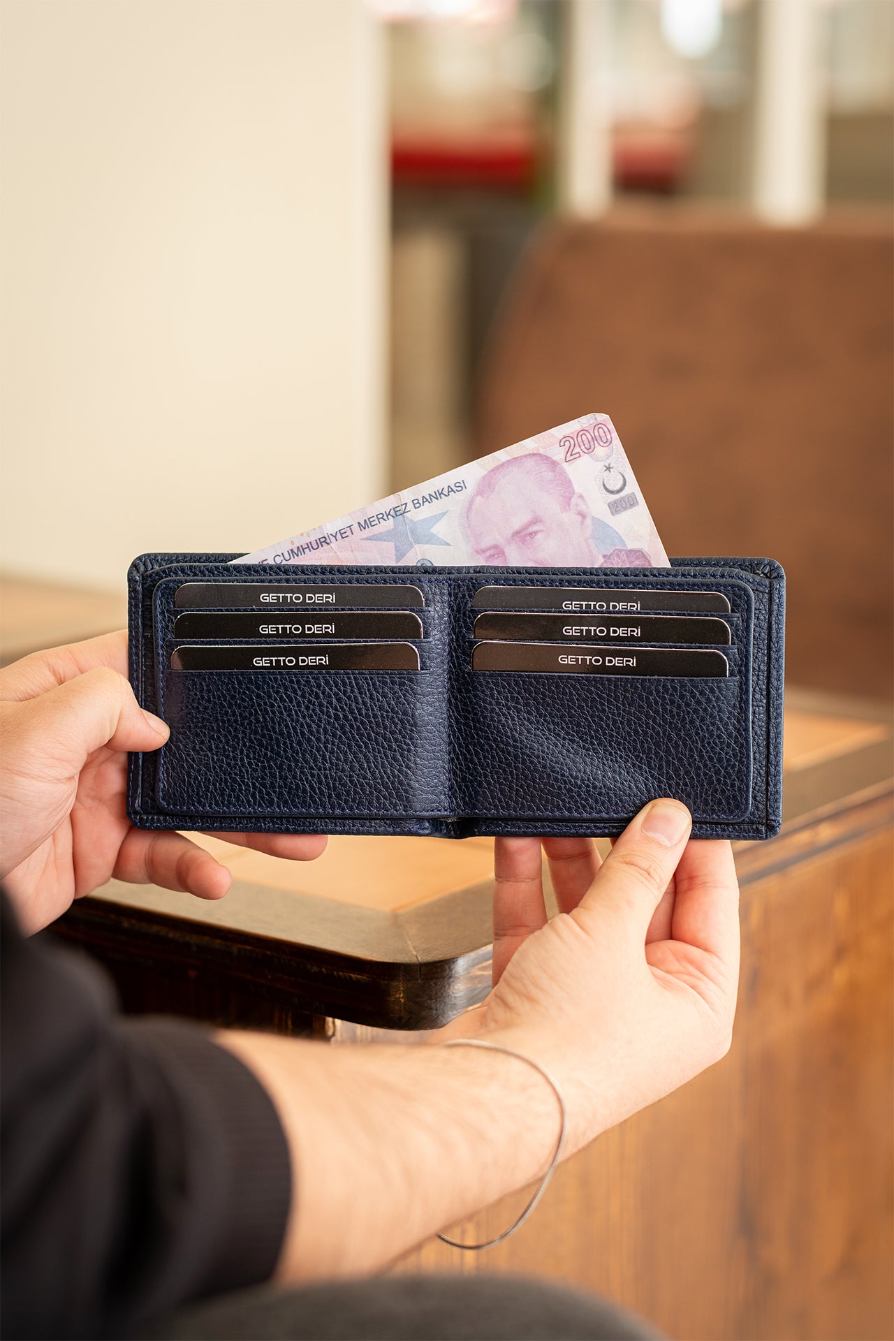 Royal Hakiki Deri Cüzdan