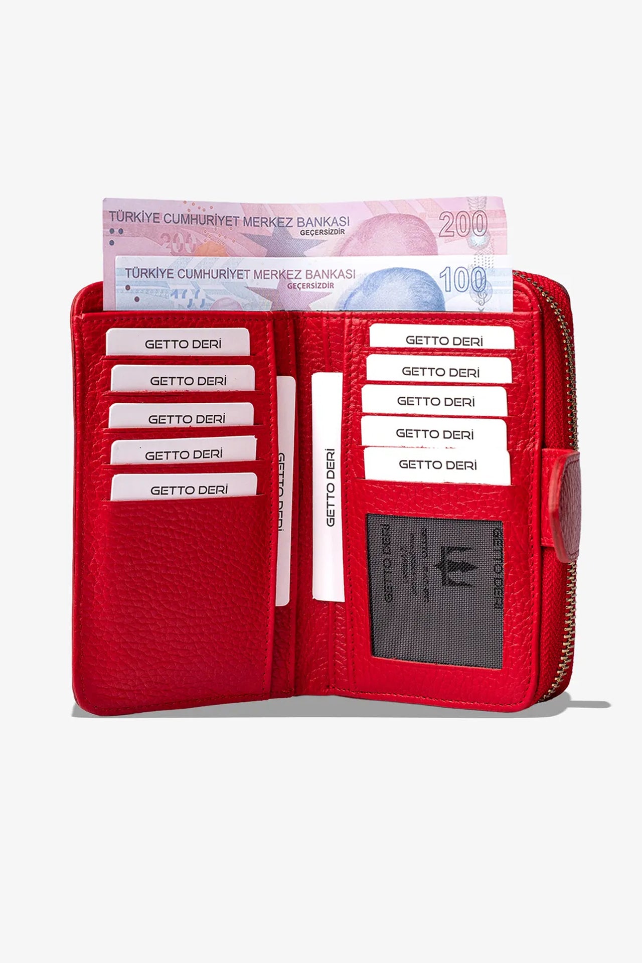 Amor Hakiki Deri Kadın Cüzdan