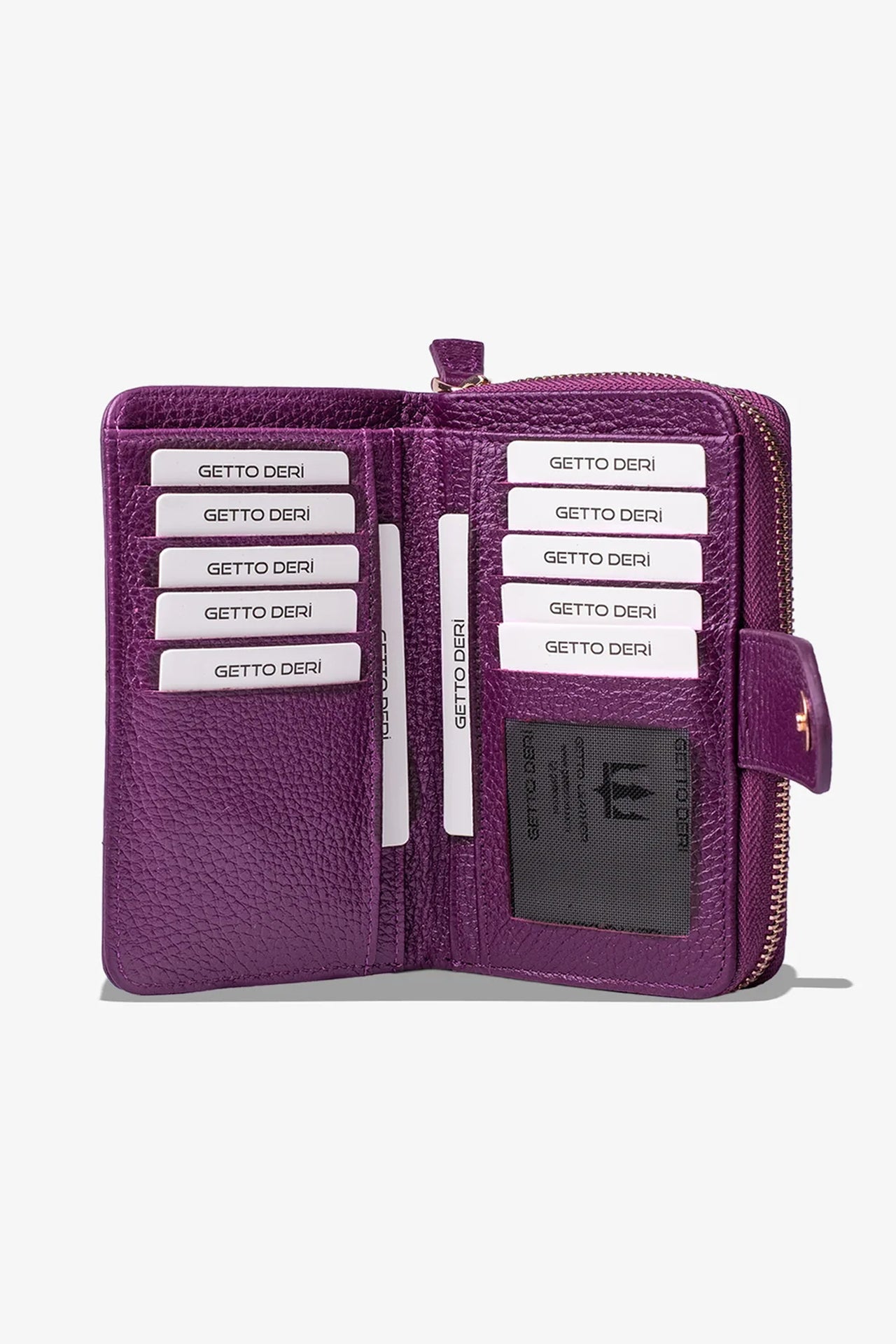 Amor Hakiki Deri Kadın Cüzdan