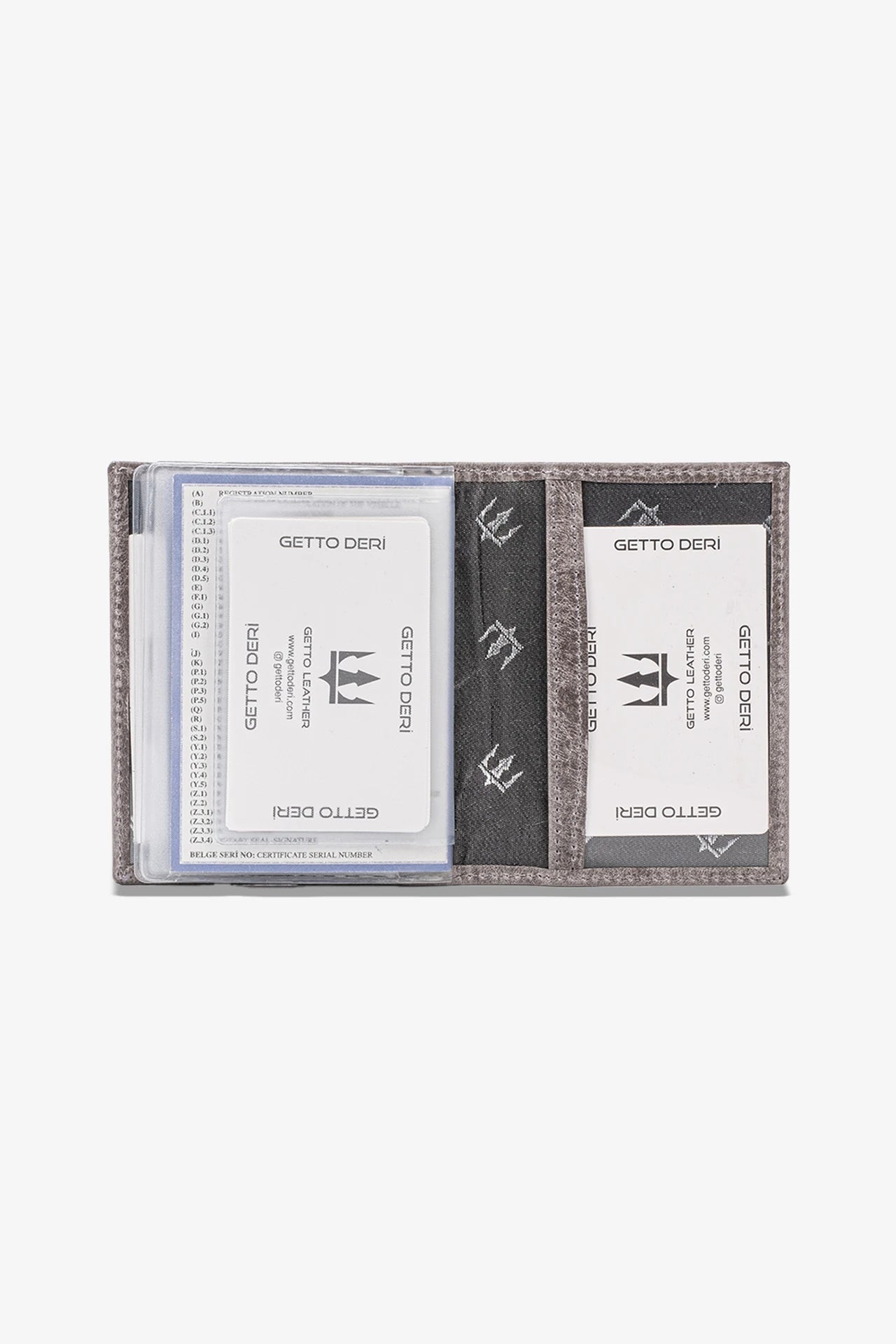 Araba Ruhsatlığı ve Anahtarlık Hakiki Deri Set