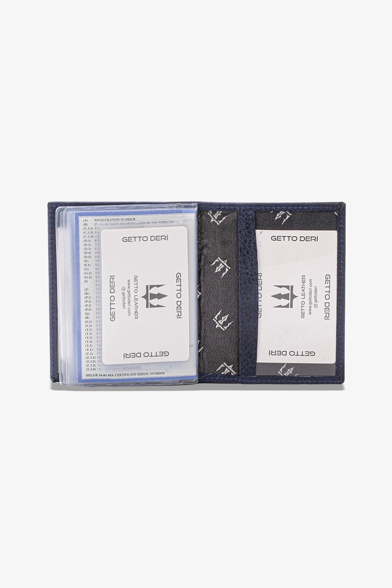 Araba Ruhsatlığı ve Anahtarlık Hakiki Deri Set