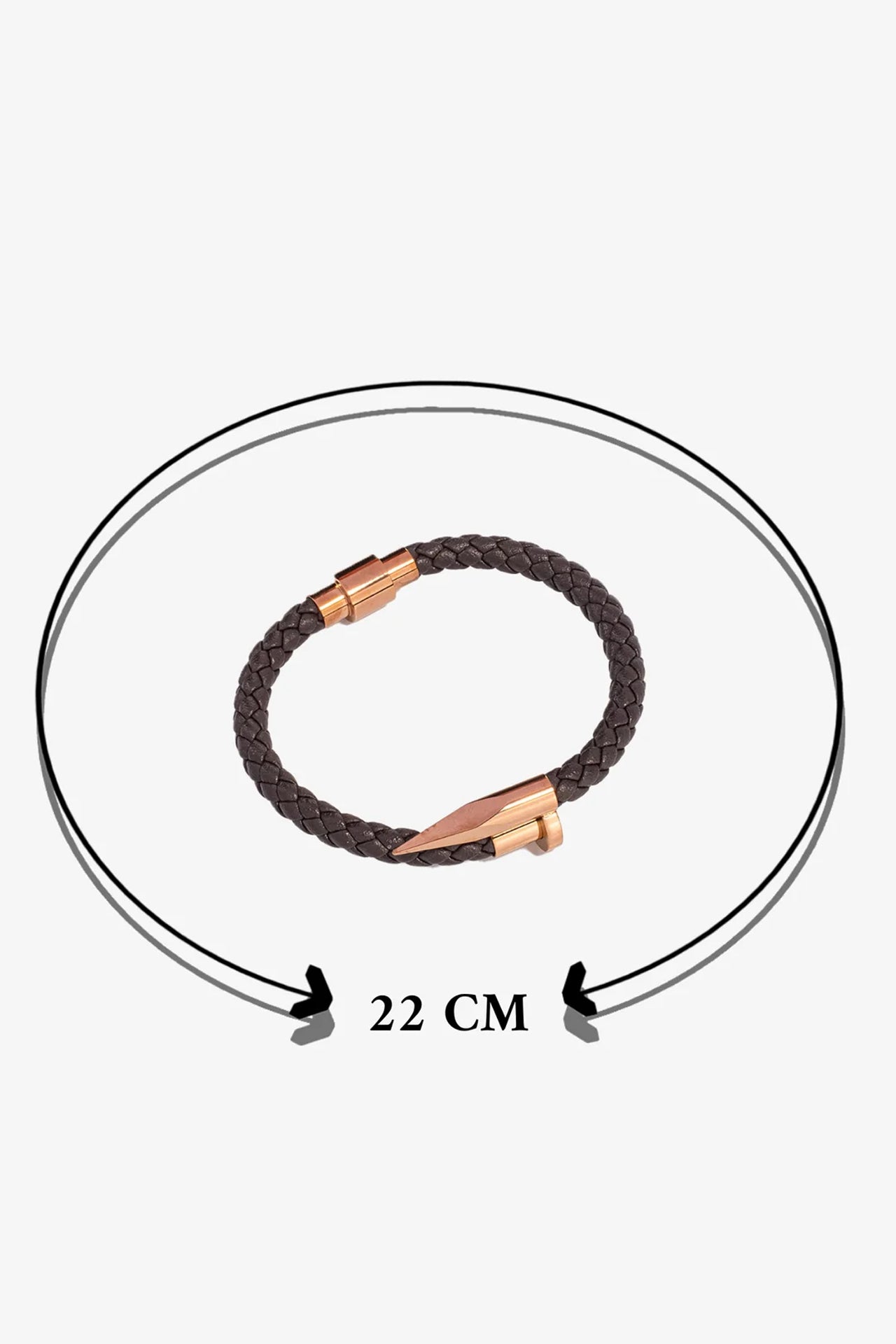 Leather Nails Bileklik