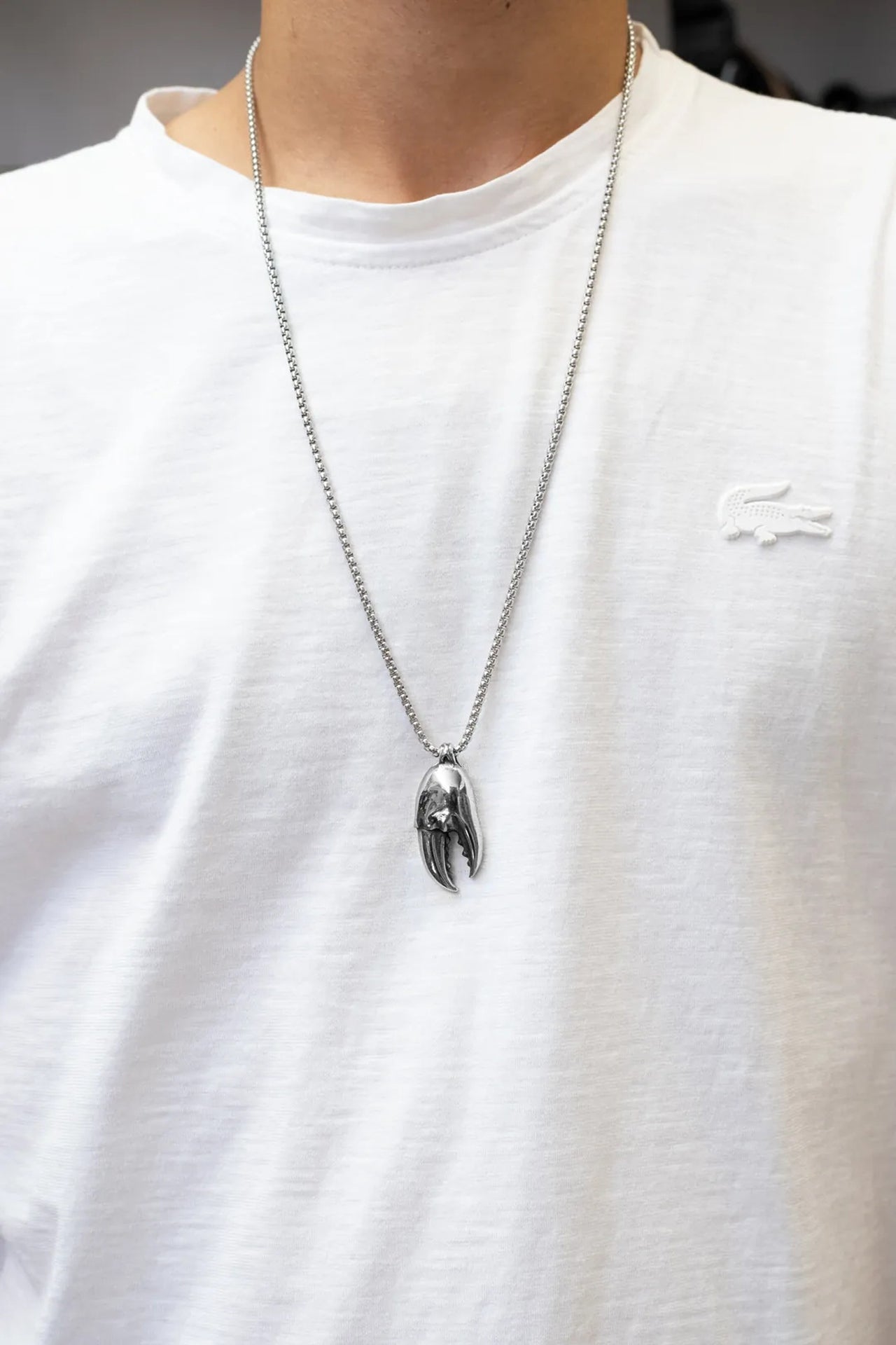 Crabhand Çelik Kolye