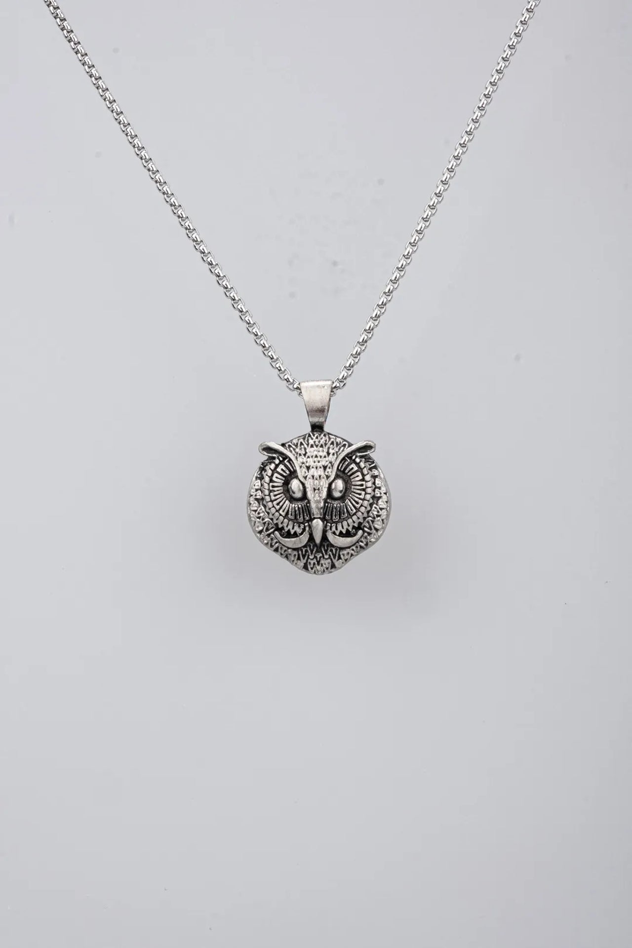 Design Owl Çelik Kolye