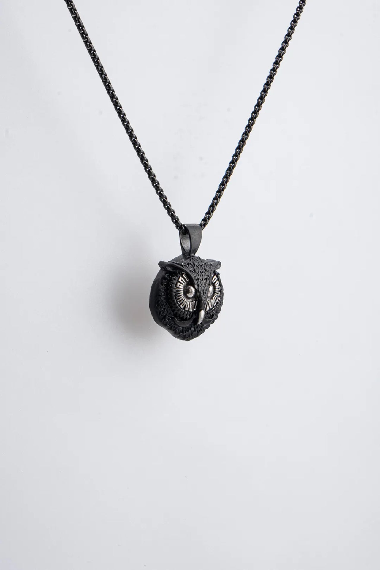 Design Owl Çelik Kolye