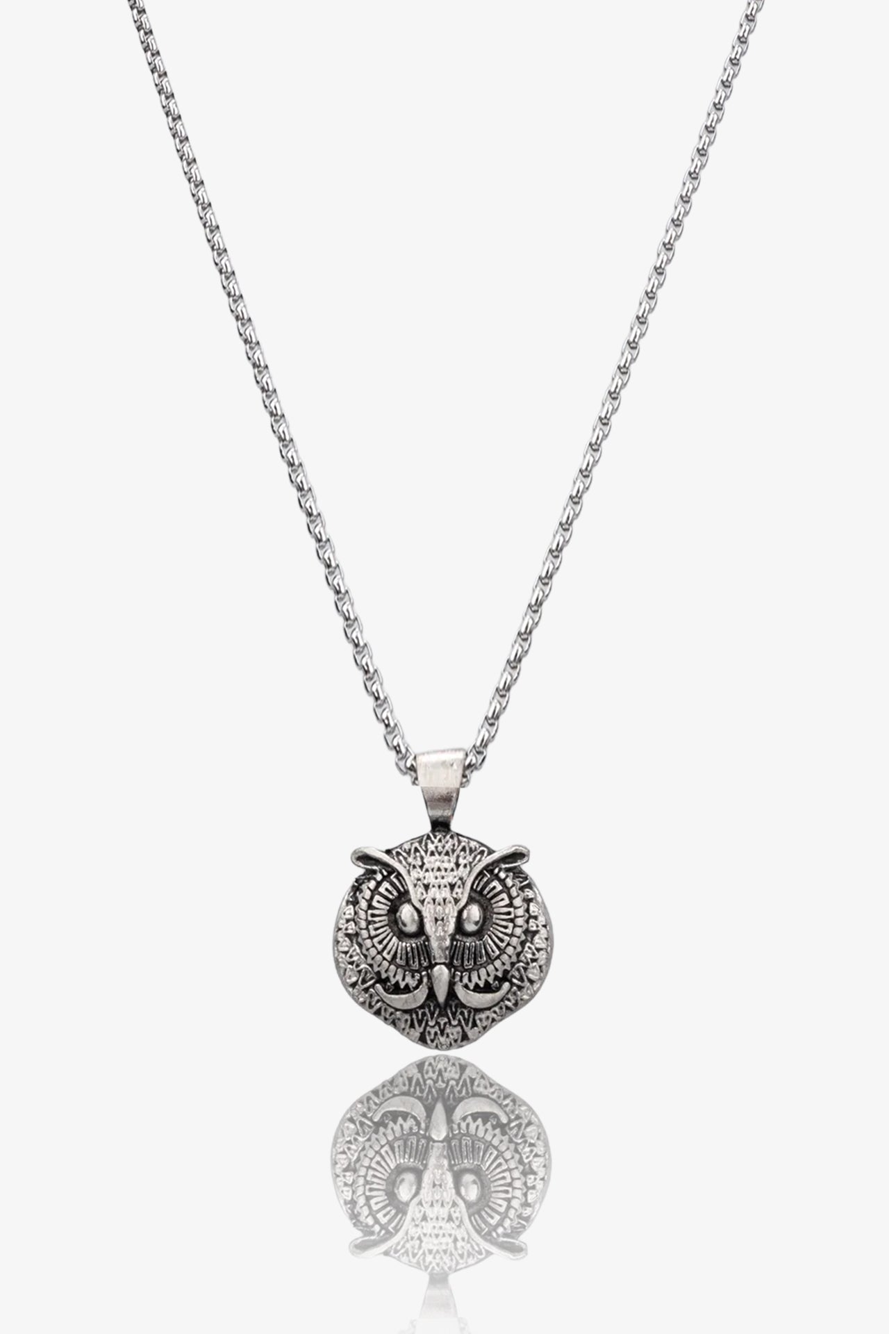 Design Owl Çelik Kolye