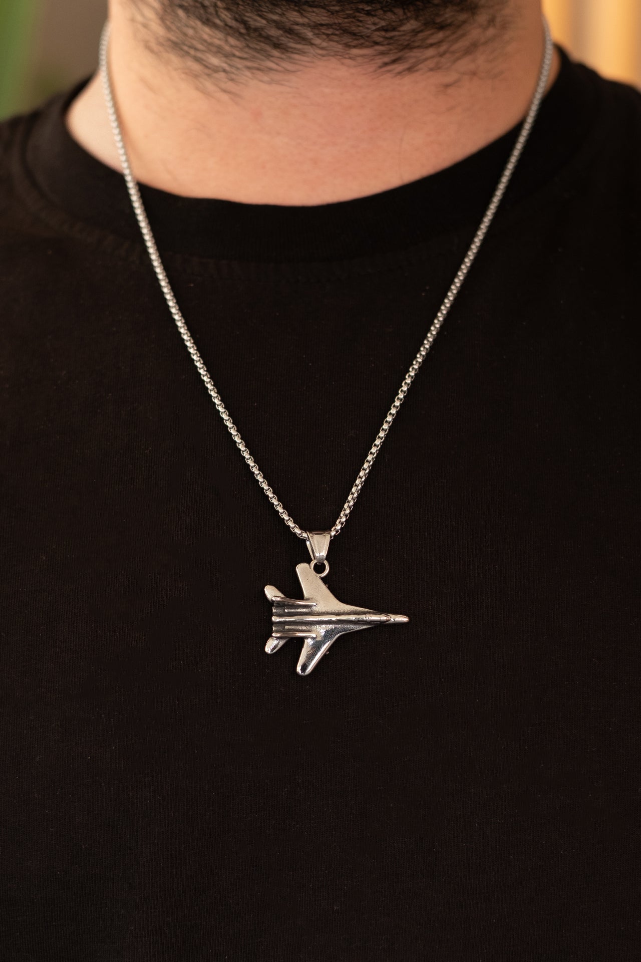 F35 Çelik Kolye