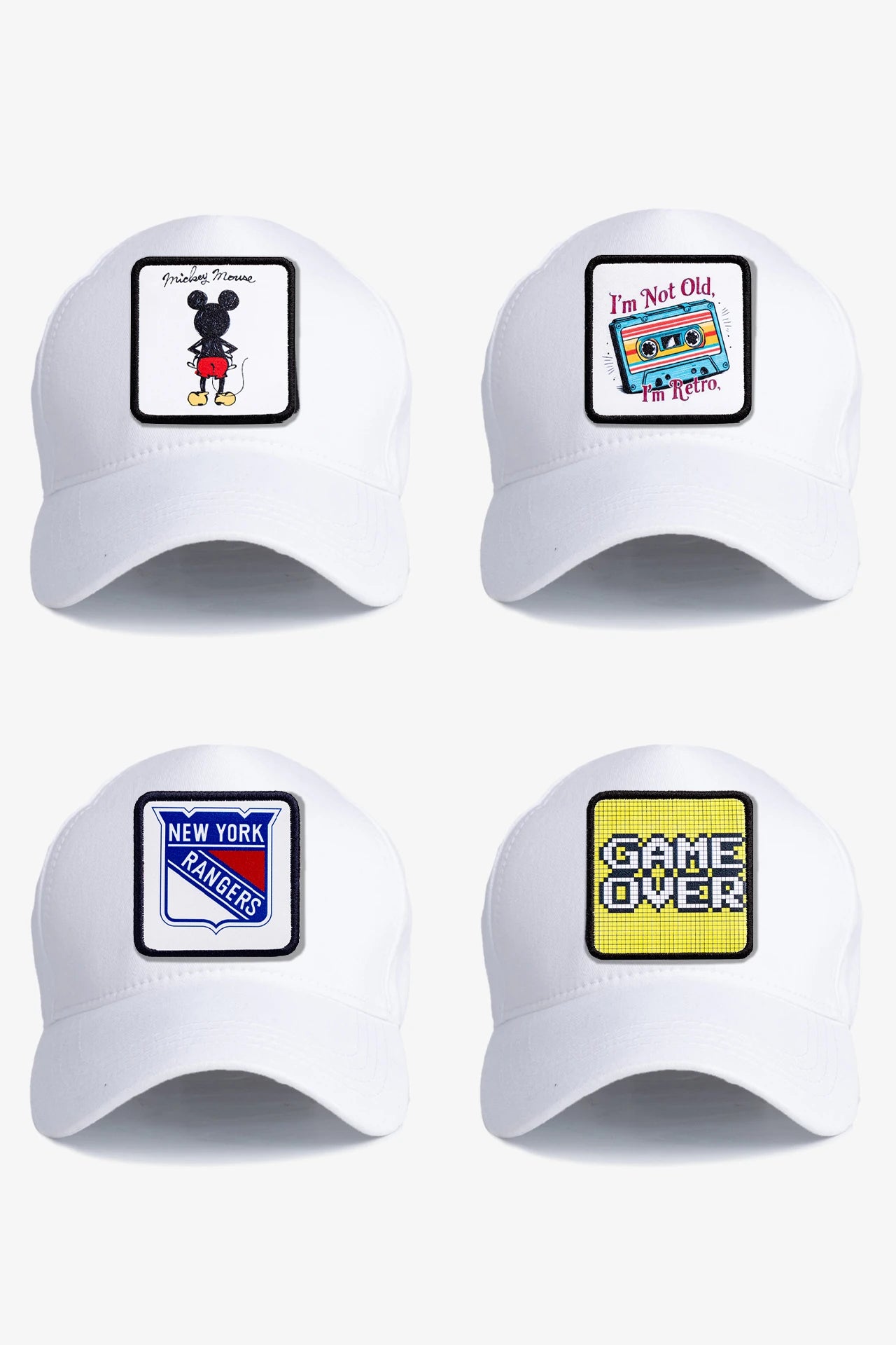 Cover Kep Düz Beyaz