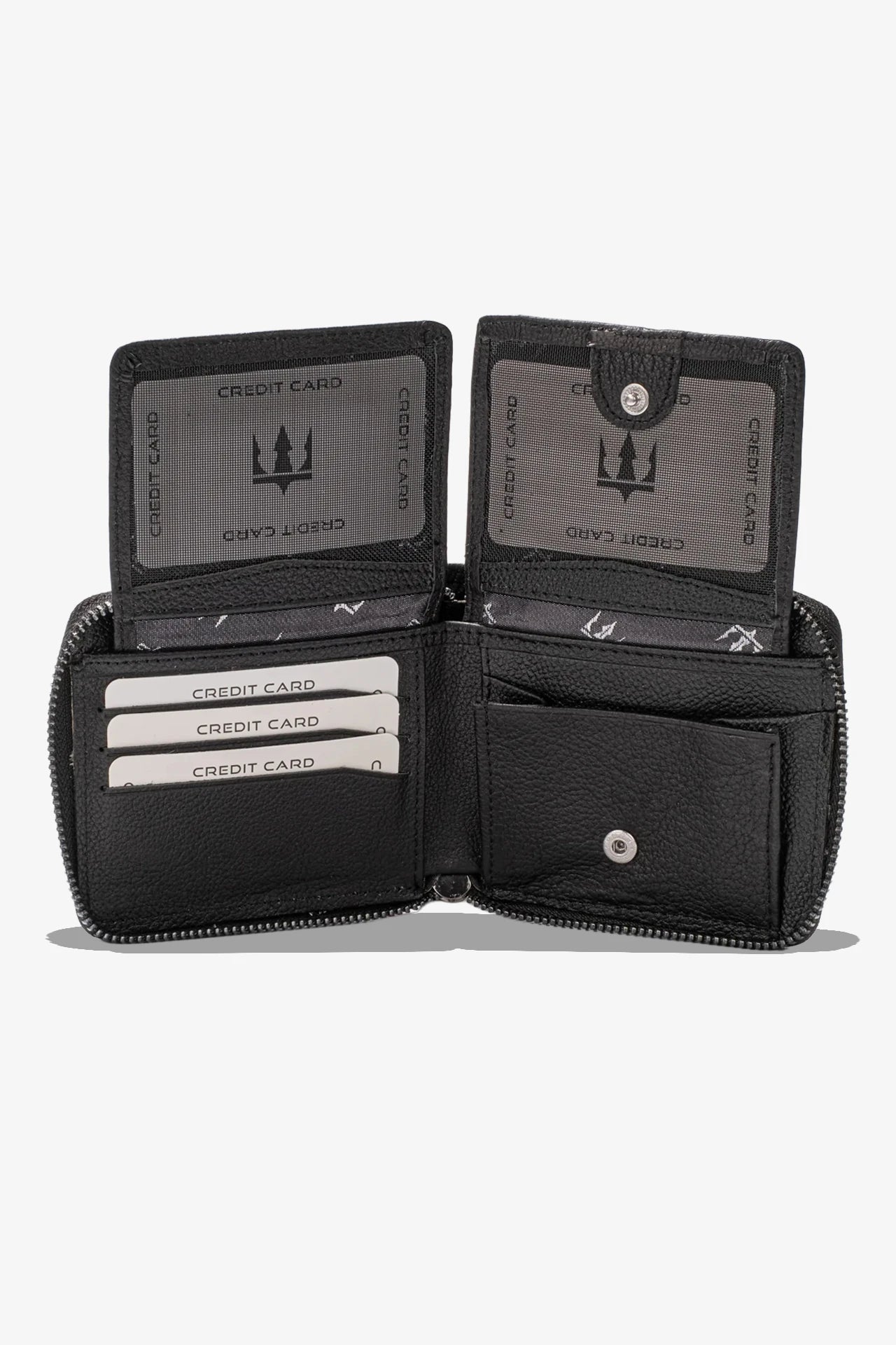 Byanca Hakiki Deri Fermuarlı Cüzdan