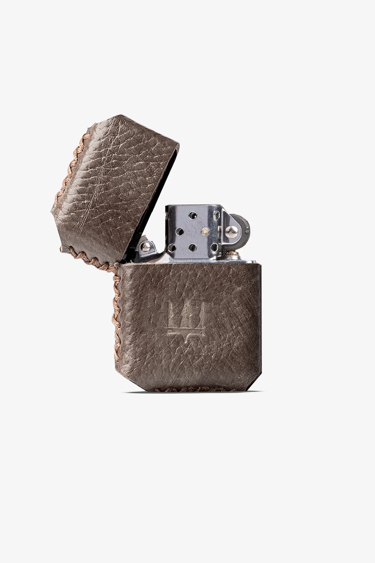 Getto Hakiki Deri Kılıflı Çakmak