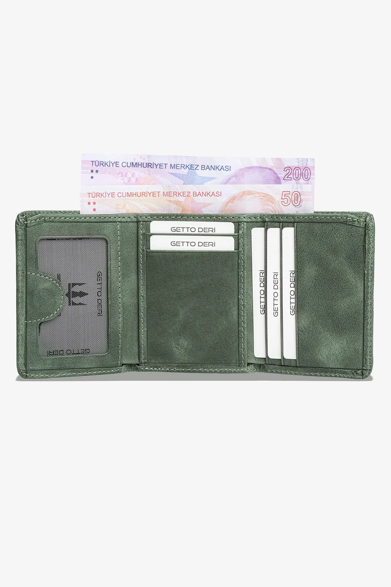 Troya Hakiki Deri Cüzdan