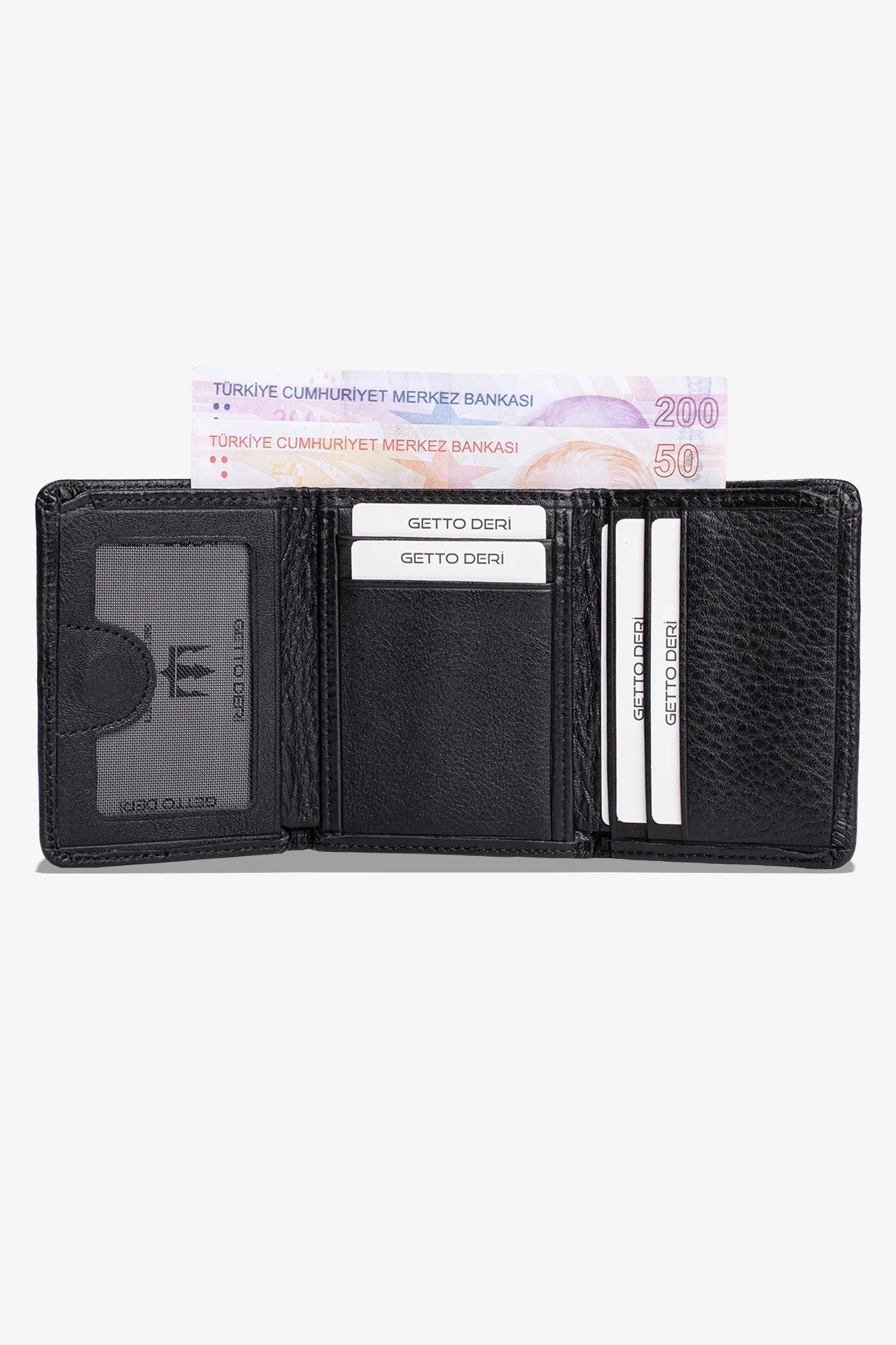 Troya Hakiki Deri Cüzdan