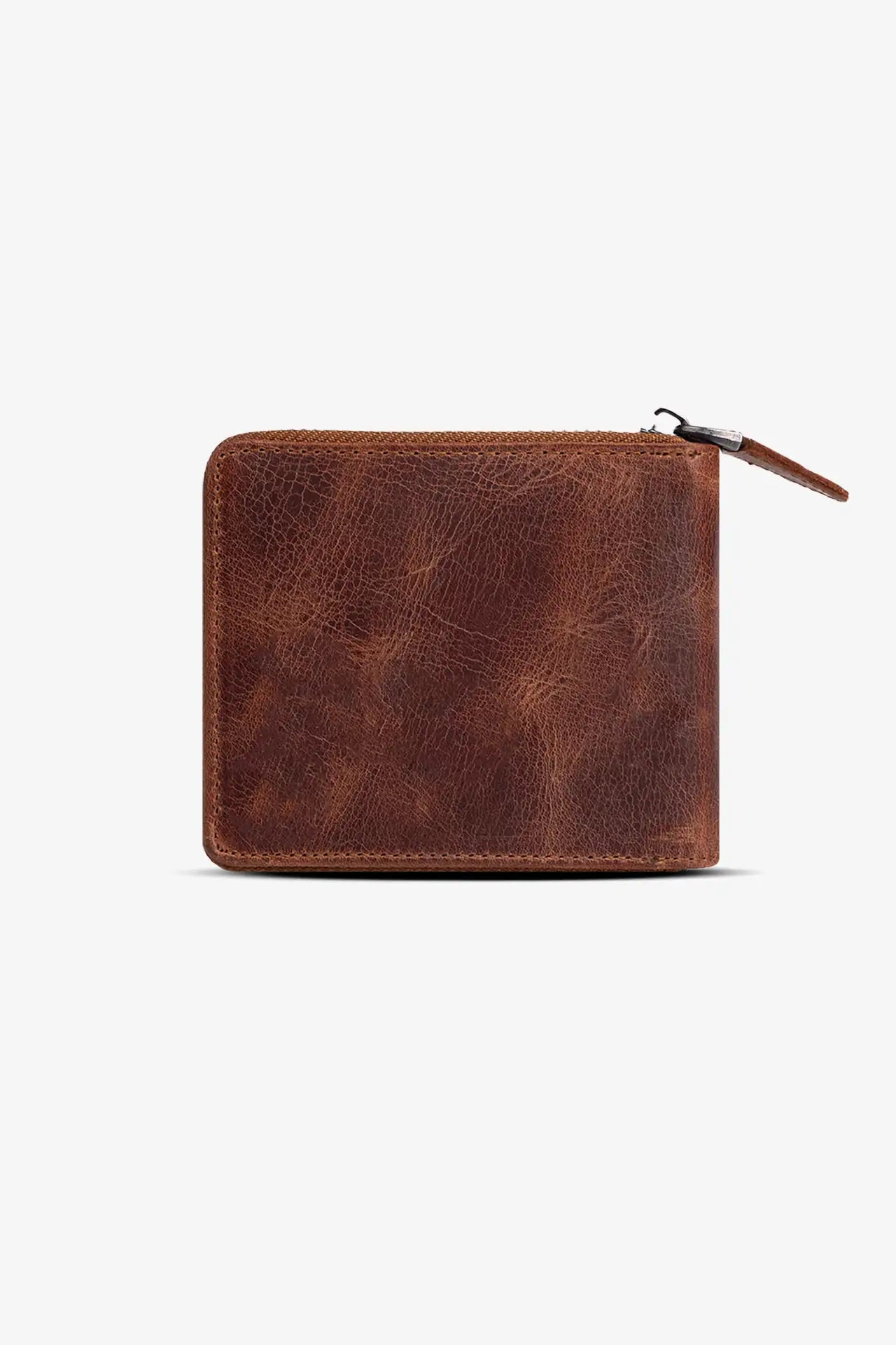 Byanca Hakiki Deri Fermuarlı Cüzdan