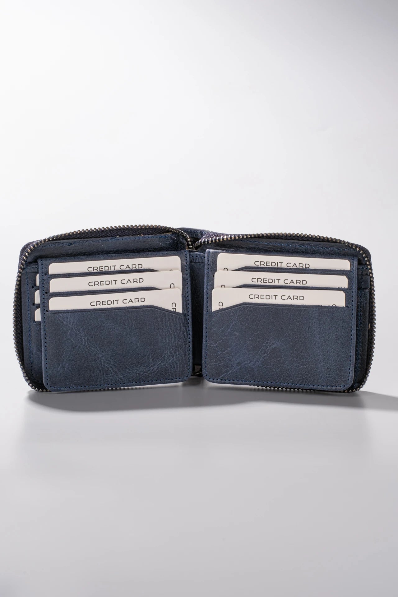 Byanca Hakiki Deri Fermuarlı Cüzdan