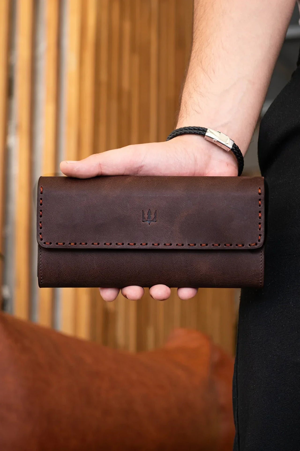 Santa Hakiki Deri Portföy Cüzdan