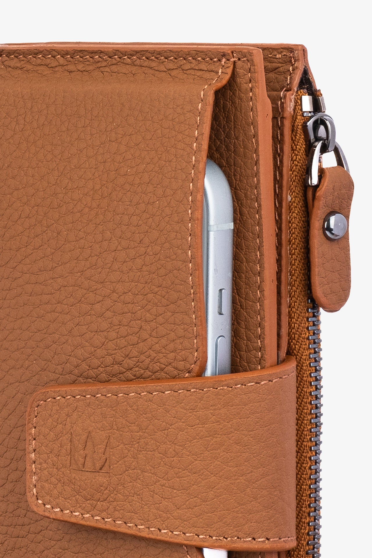 Zoe Telefon Hazneli Hakiki Deri Cüzdan