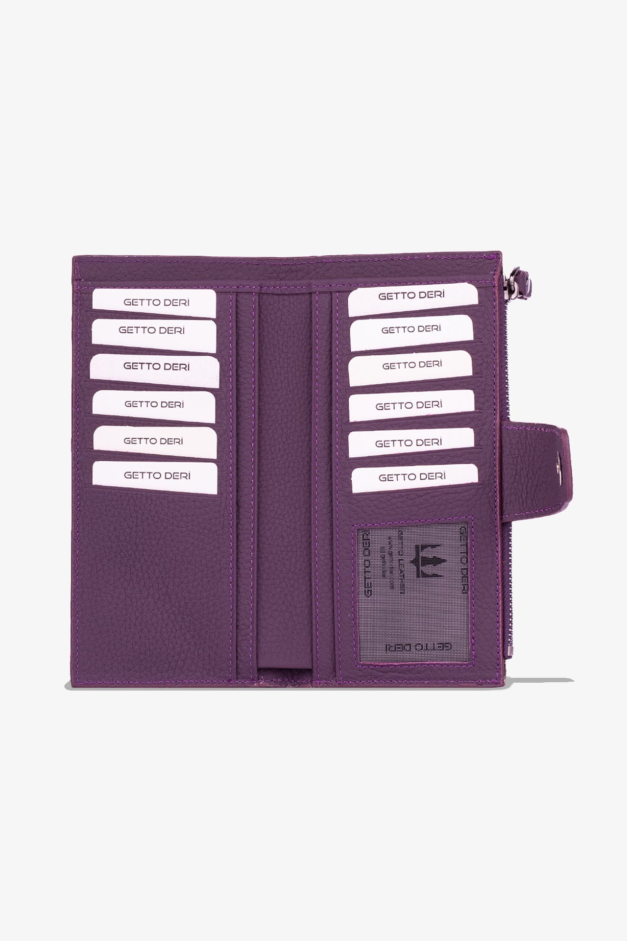 Zoe Telefon Hazneli Hakiki Deri Cüzdan