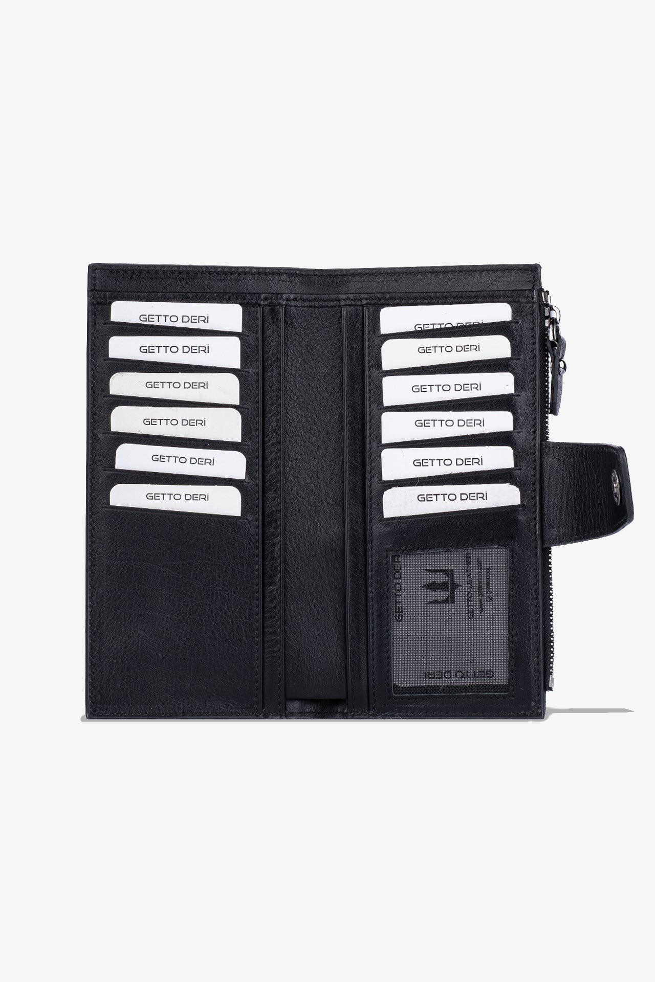 Zoe Telefon Hazneli Hakiki Deri Cüzdan