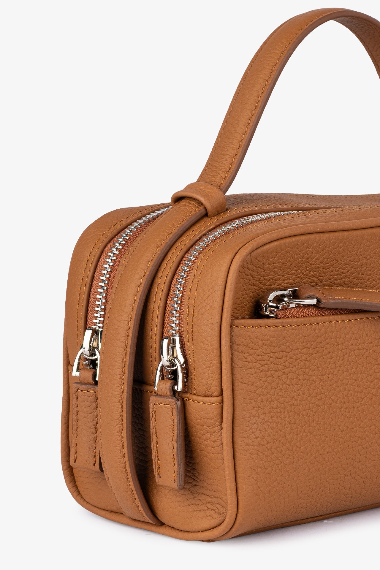 Naxos Hakiki Deri El Çantası