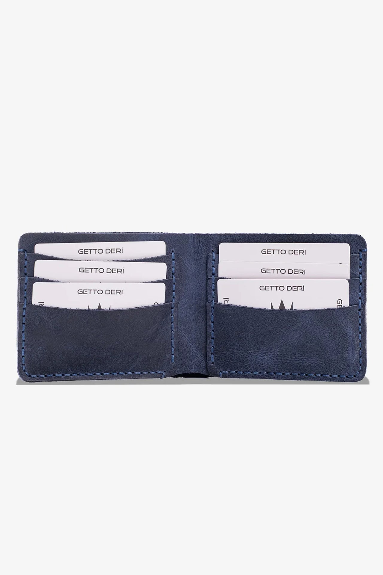 Hallerbos El Yapımı Hakiki Deri Cüzdan