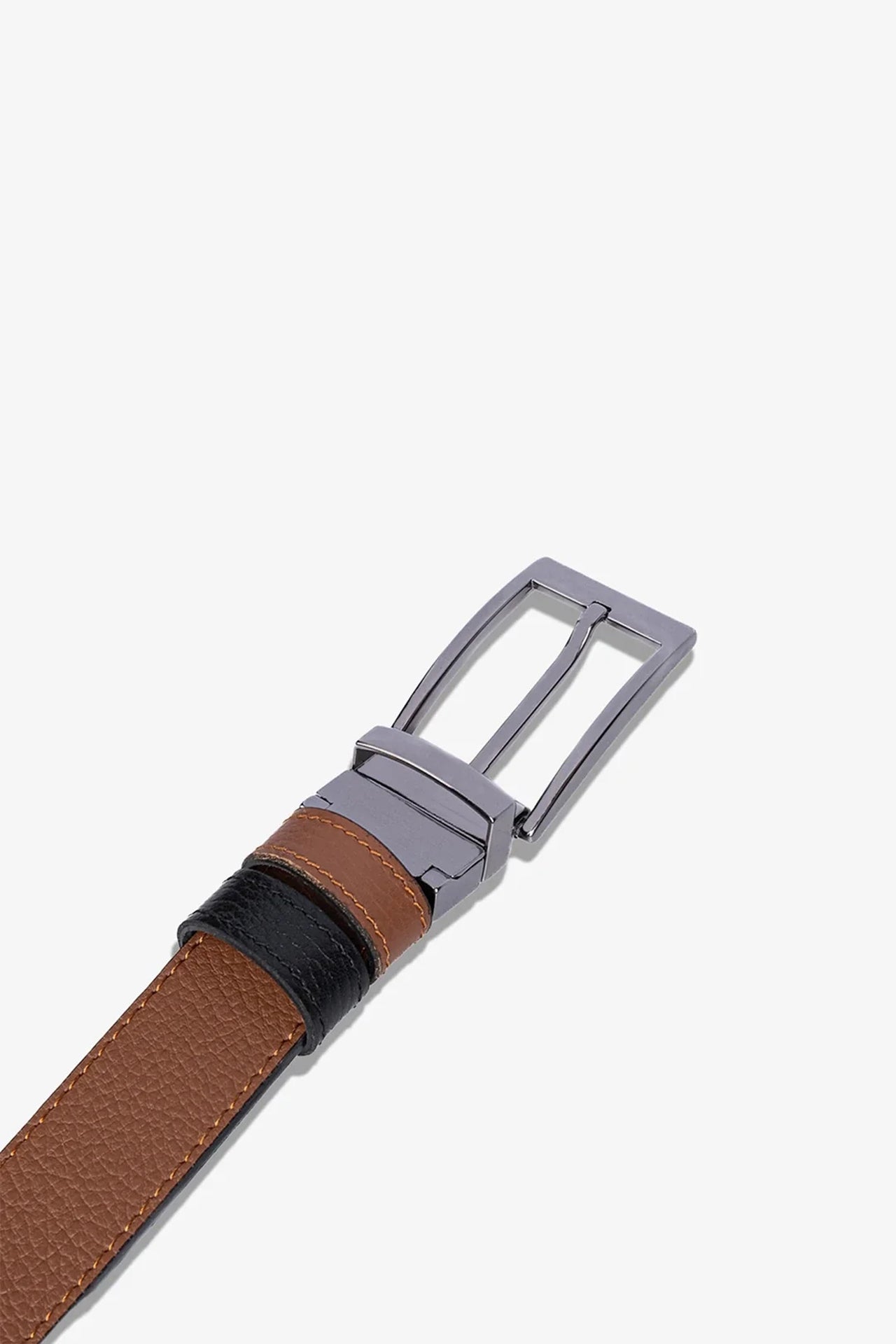 Alesta Çift Taraflı Hakiki Deri Kemer 4cm