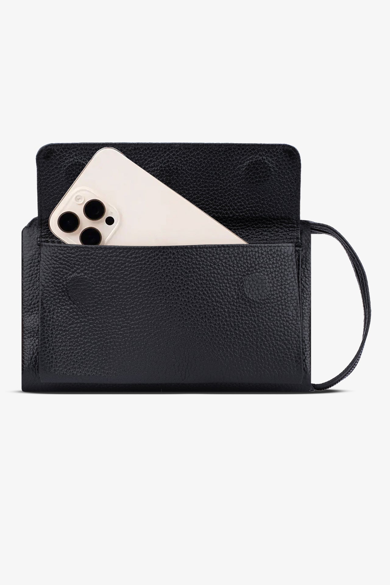 Ombre Hakiki Deri El Çantası