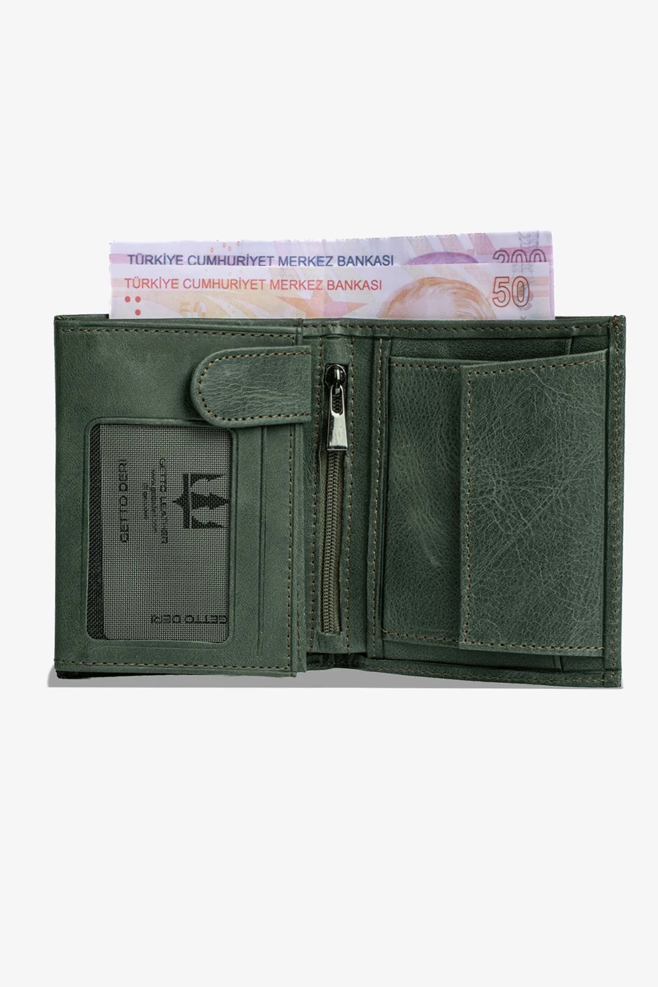 Ottoman Hakiki Deri Cüzdan