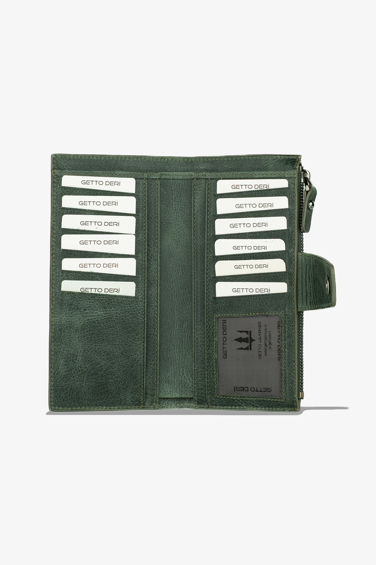 Zoe Telefon Hazneli Hakiki Deri Cüzdan