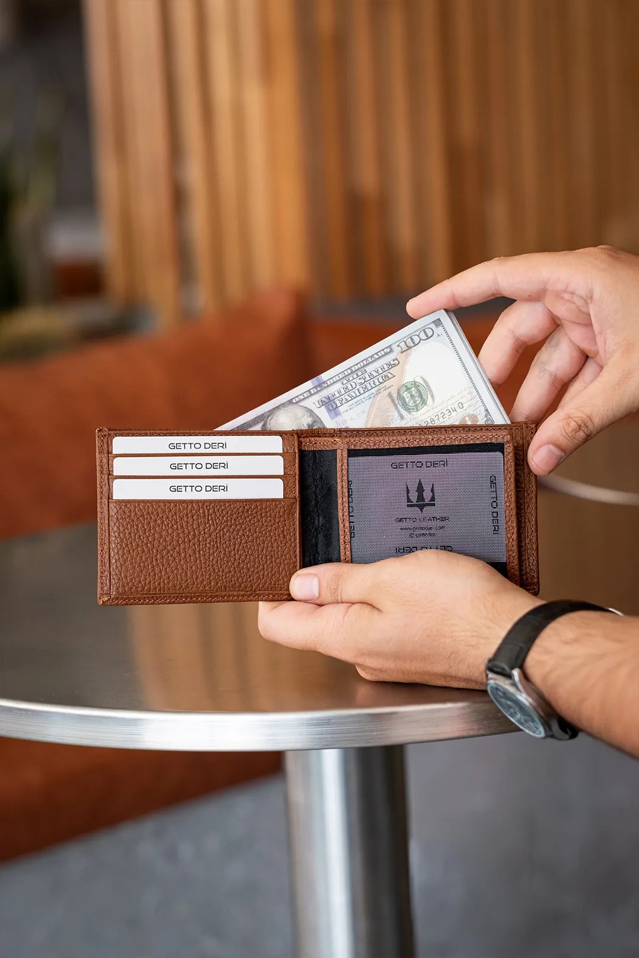 Haven Hakiki Deri Cüzdan