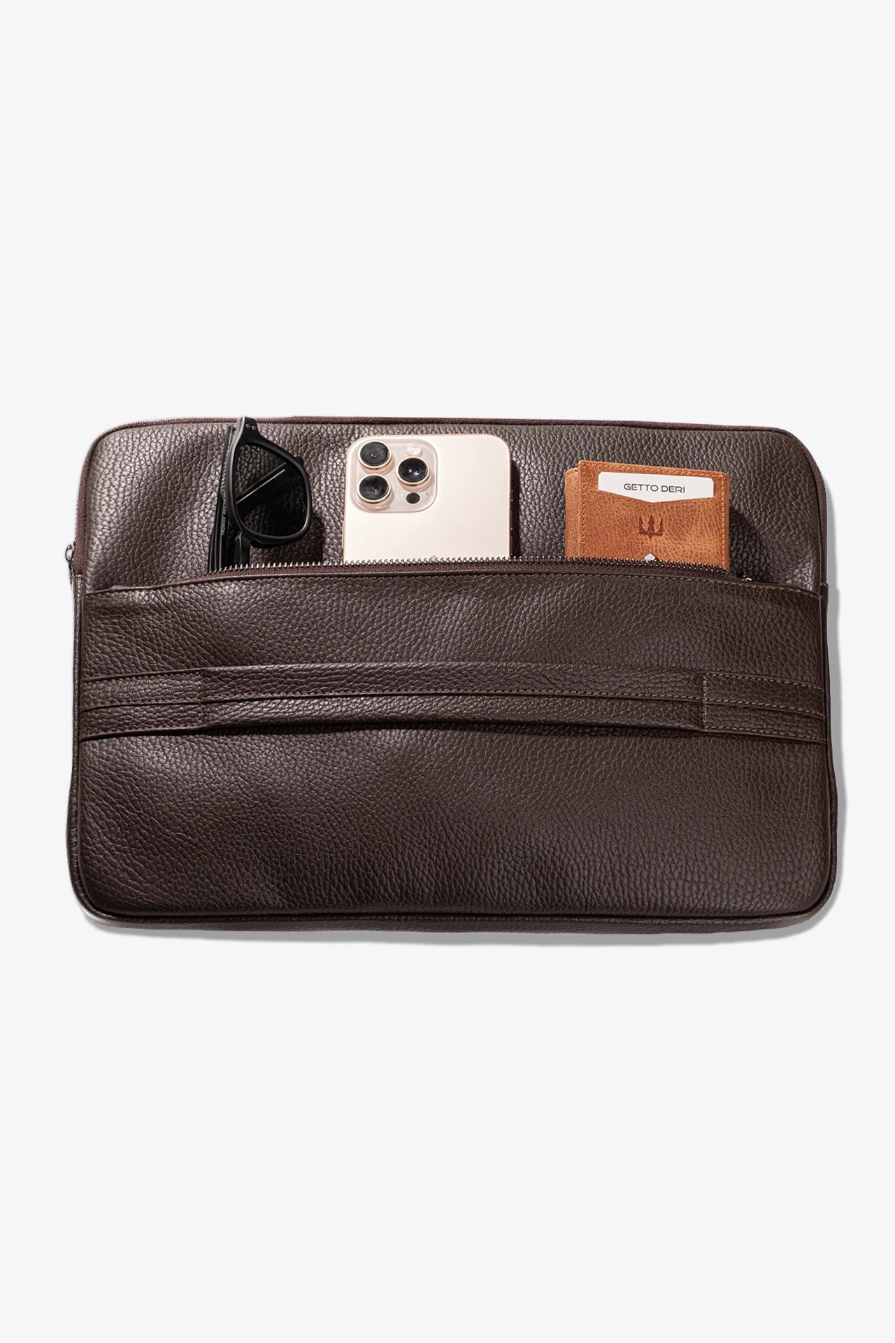 Mardan Hakiki Deri Laptop Çanta