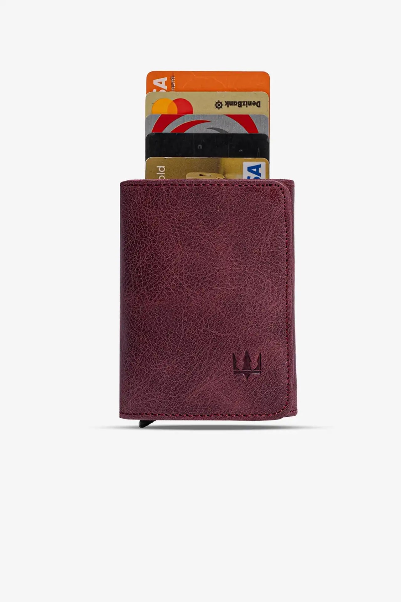 Vibe Mekanizmalı Hakiki Deri Cüzdan