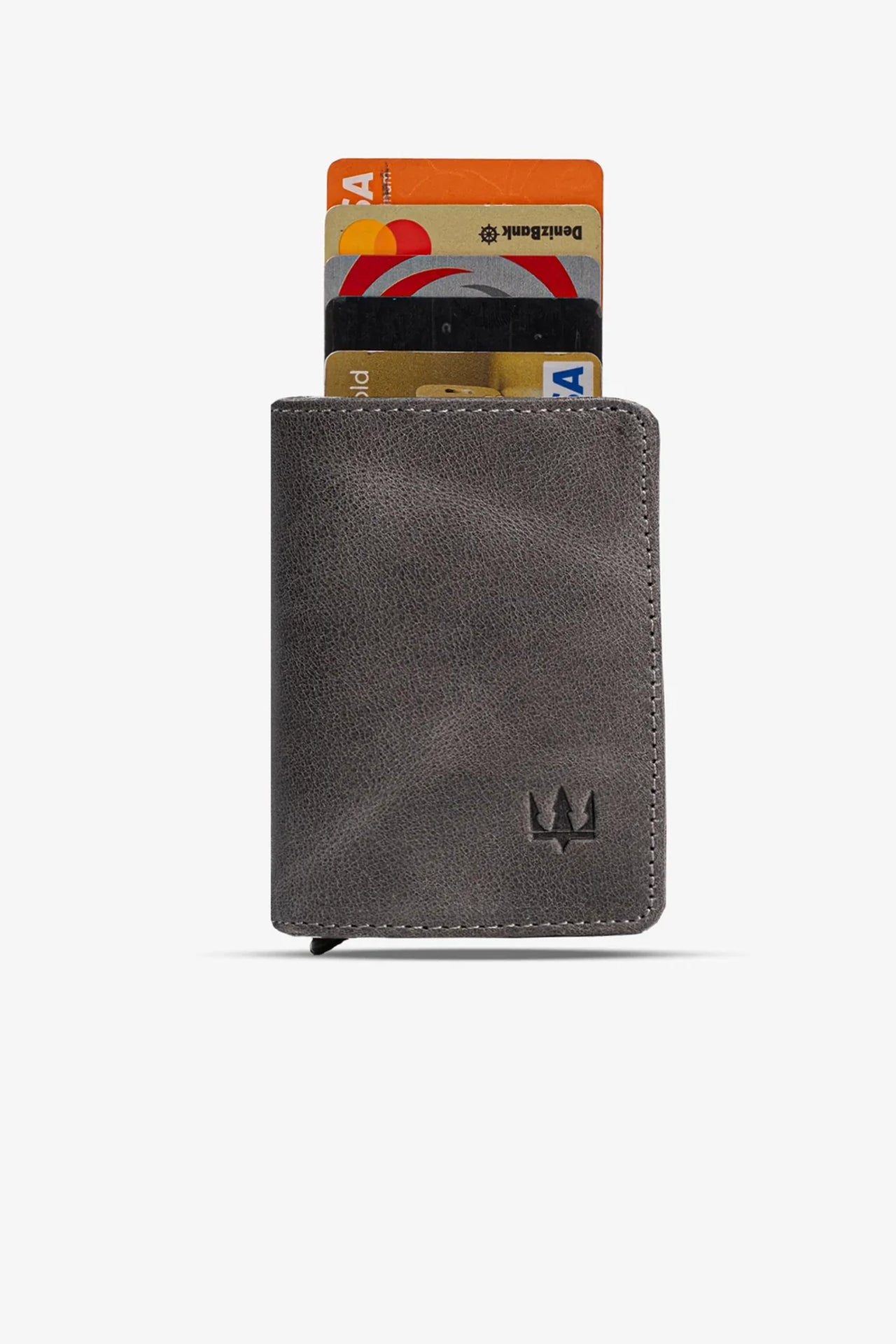 Vibe Mekanizmalı Hakiki Deri Cüzdan