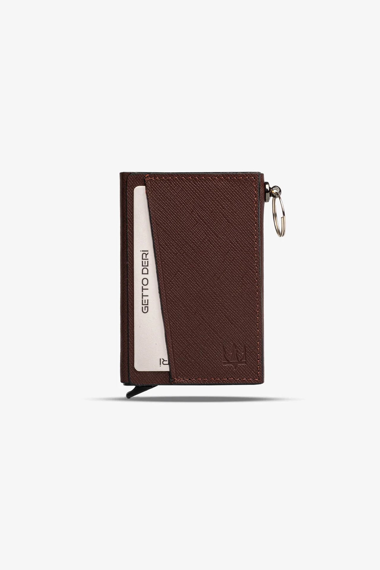 Hype Mekanizmalı Hakiki Deri Kartlık