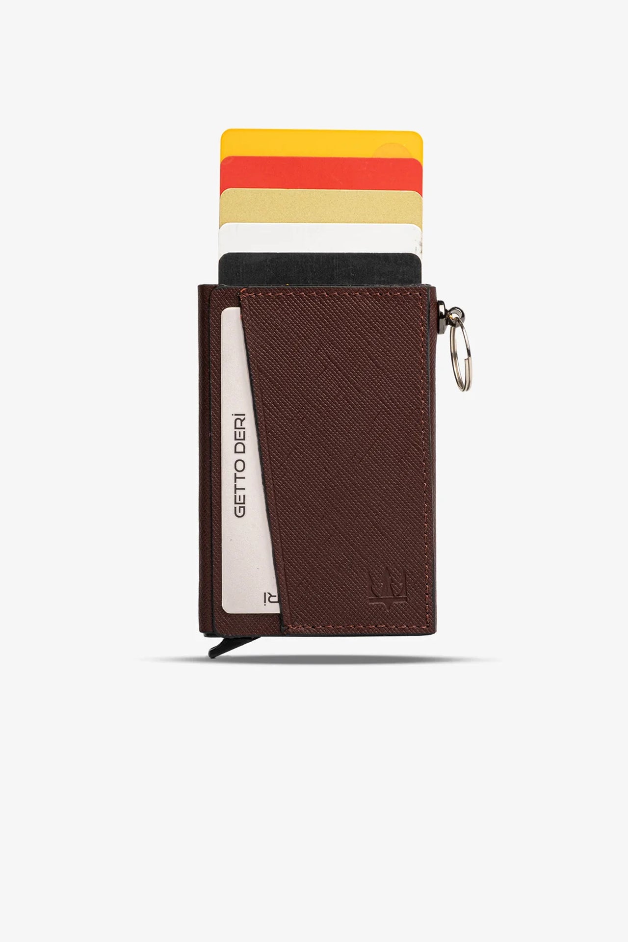 Hype Mekanizmalı Hakiki Deri Kartlık