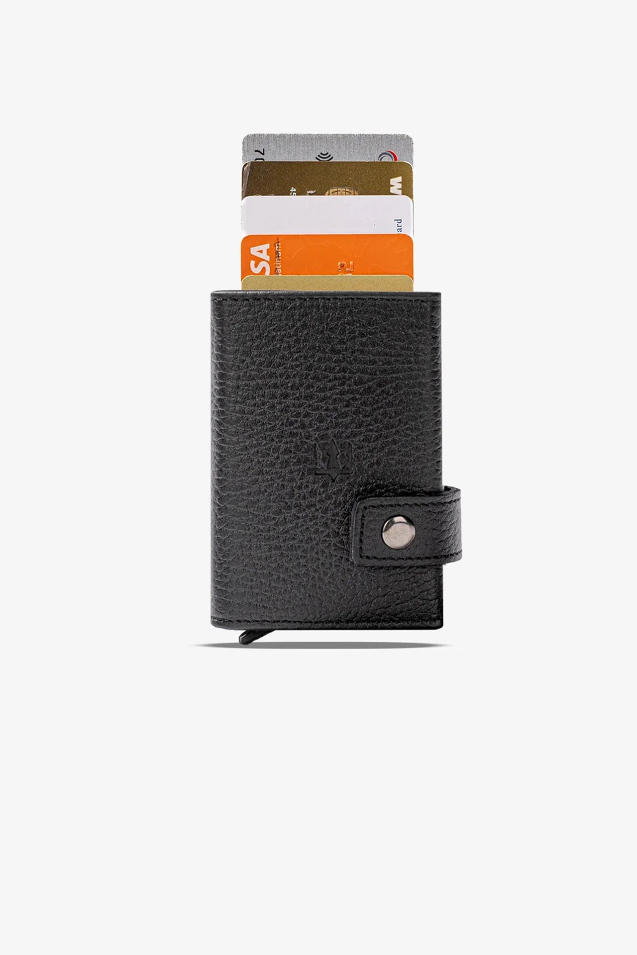 Moon Mekanizmalı Hakiki Deri Minimal Cüzdan