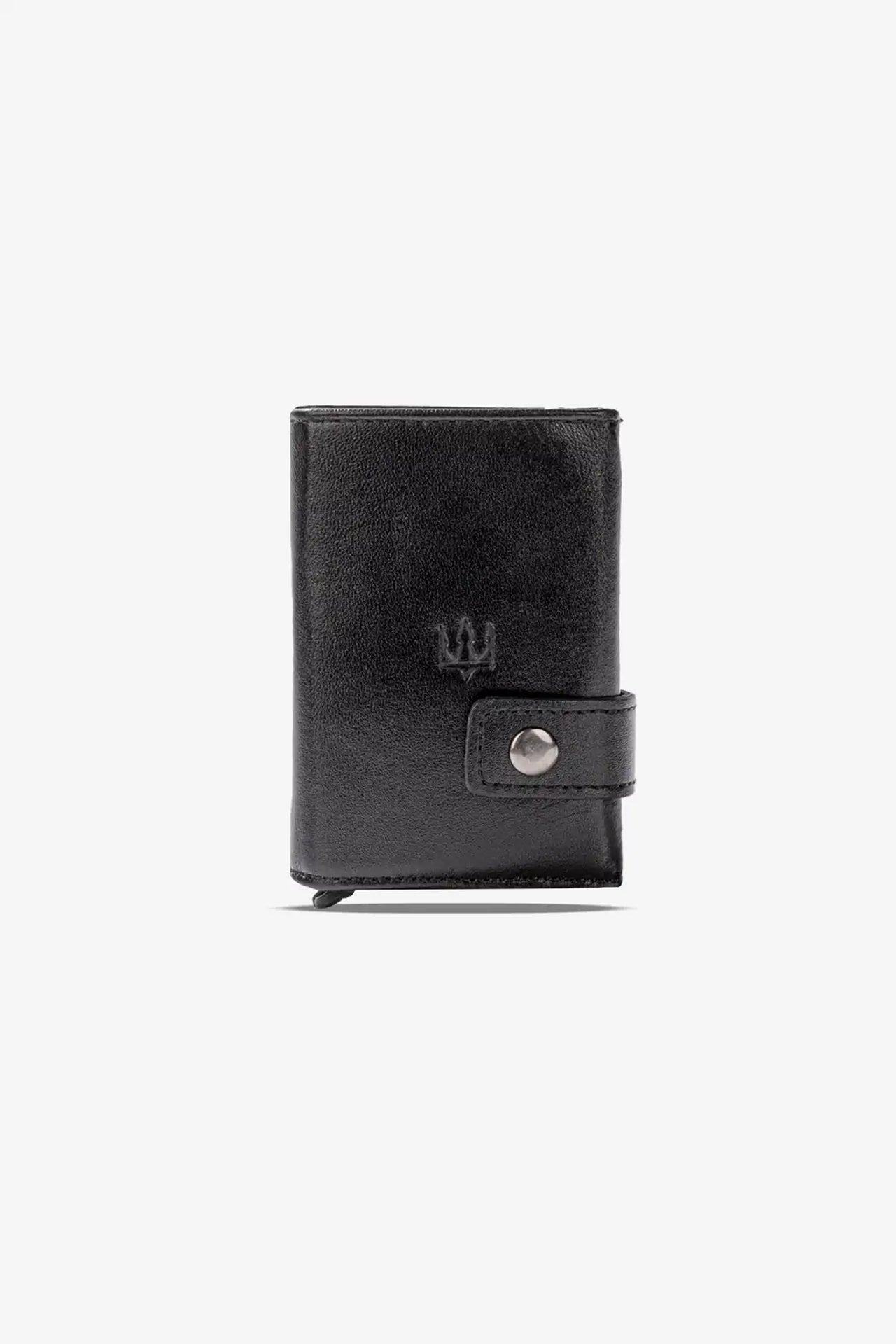 Moon Mekanizmalı Hakiki Deri Minimal Cüzdan