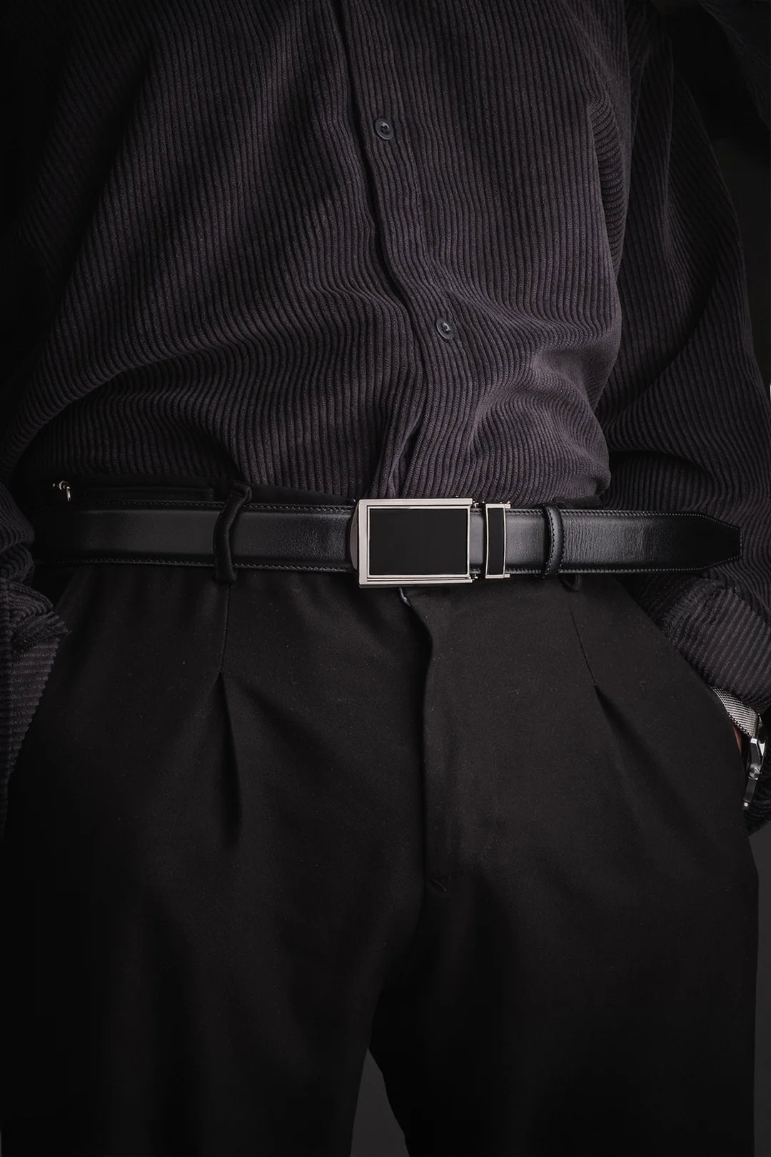 Real Hakiki Deri Otomatik Kemer 3.5cm