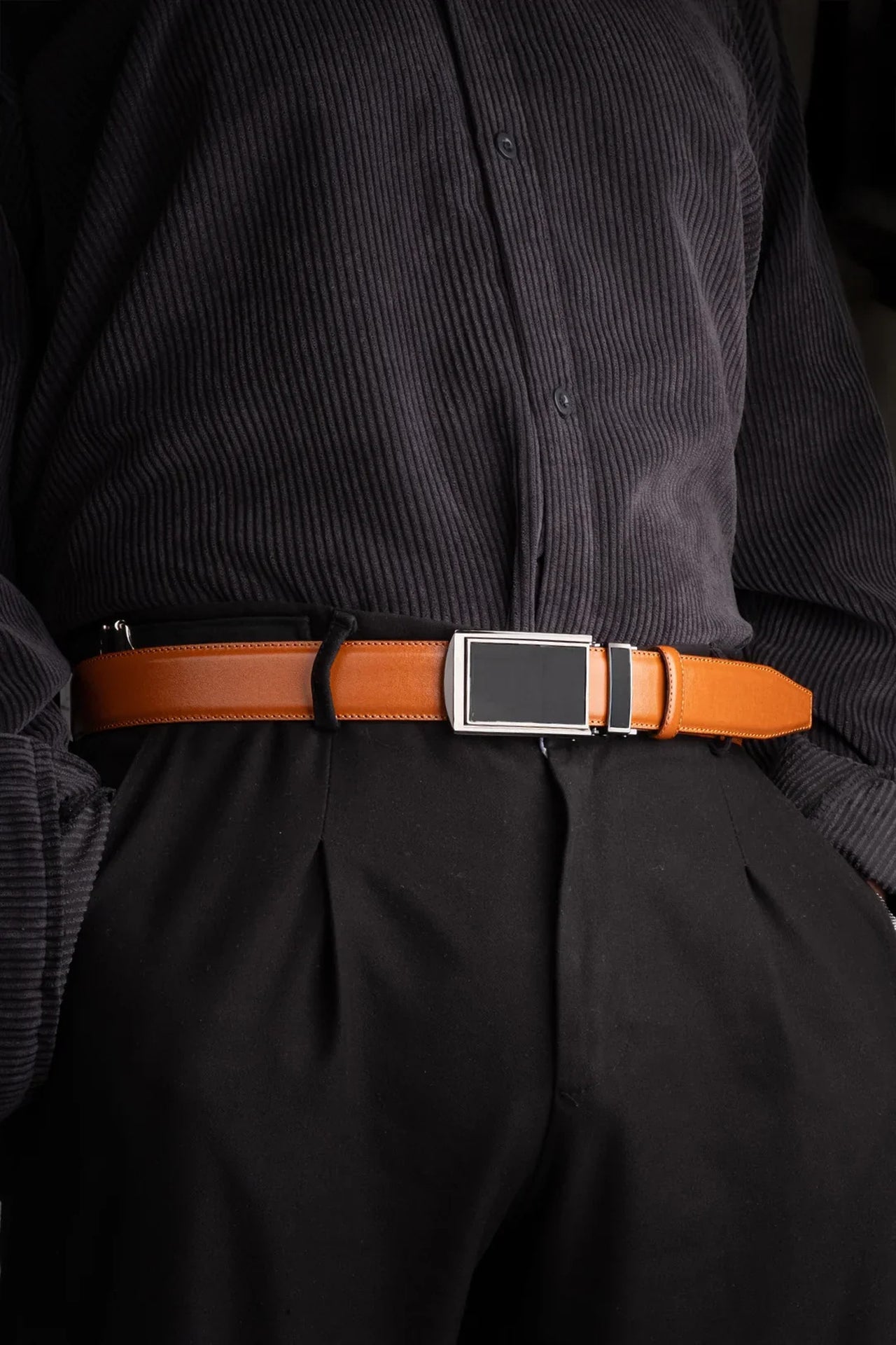 Real Hakiki Deri Otomatik Kemer 3.5cm