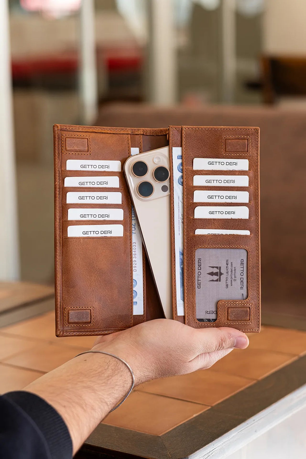 Ruby Hakiki Deri Portföy Cüzdan