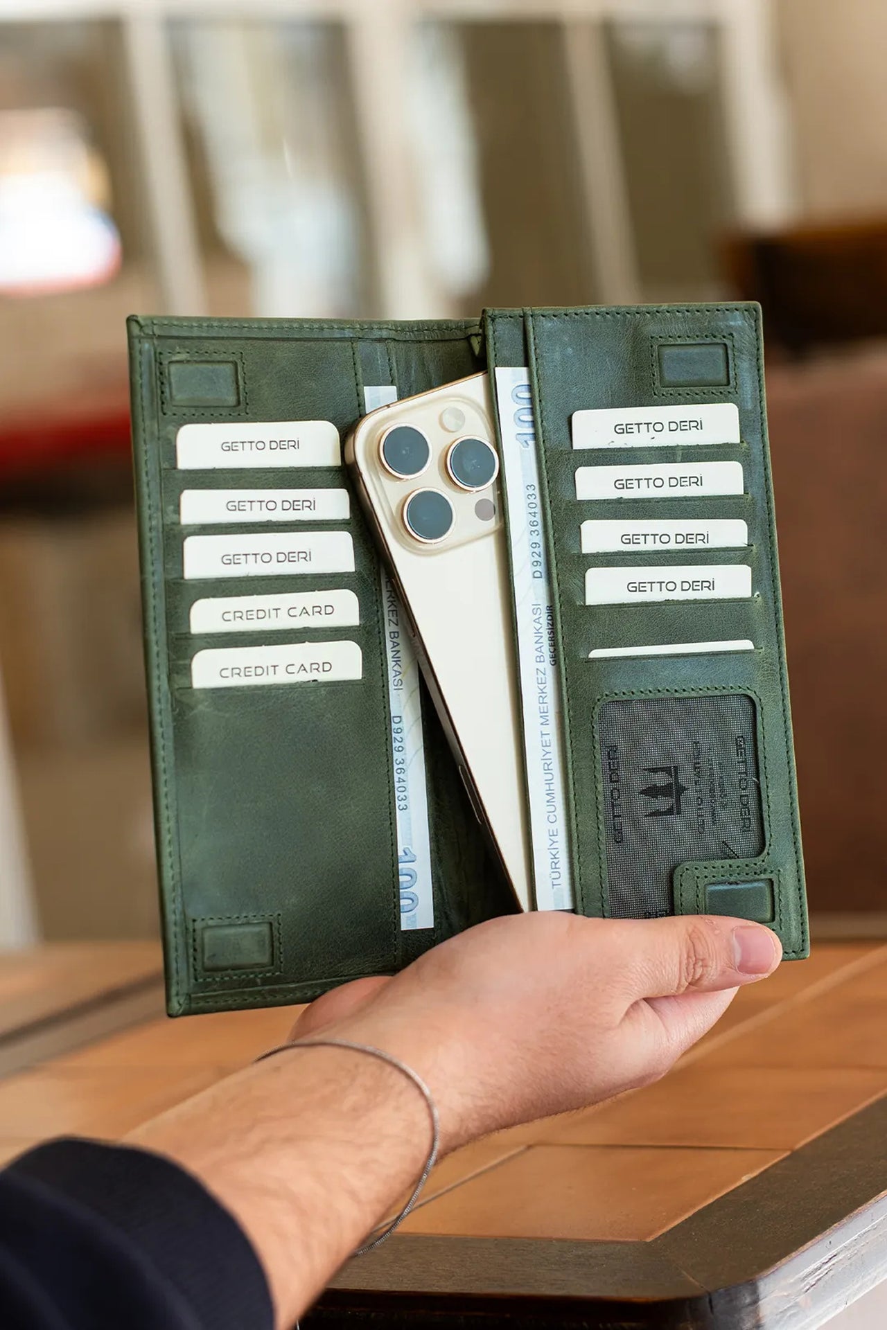 Ruby Hakiki Deri Portföy Cüzdan