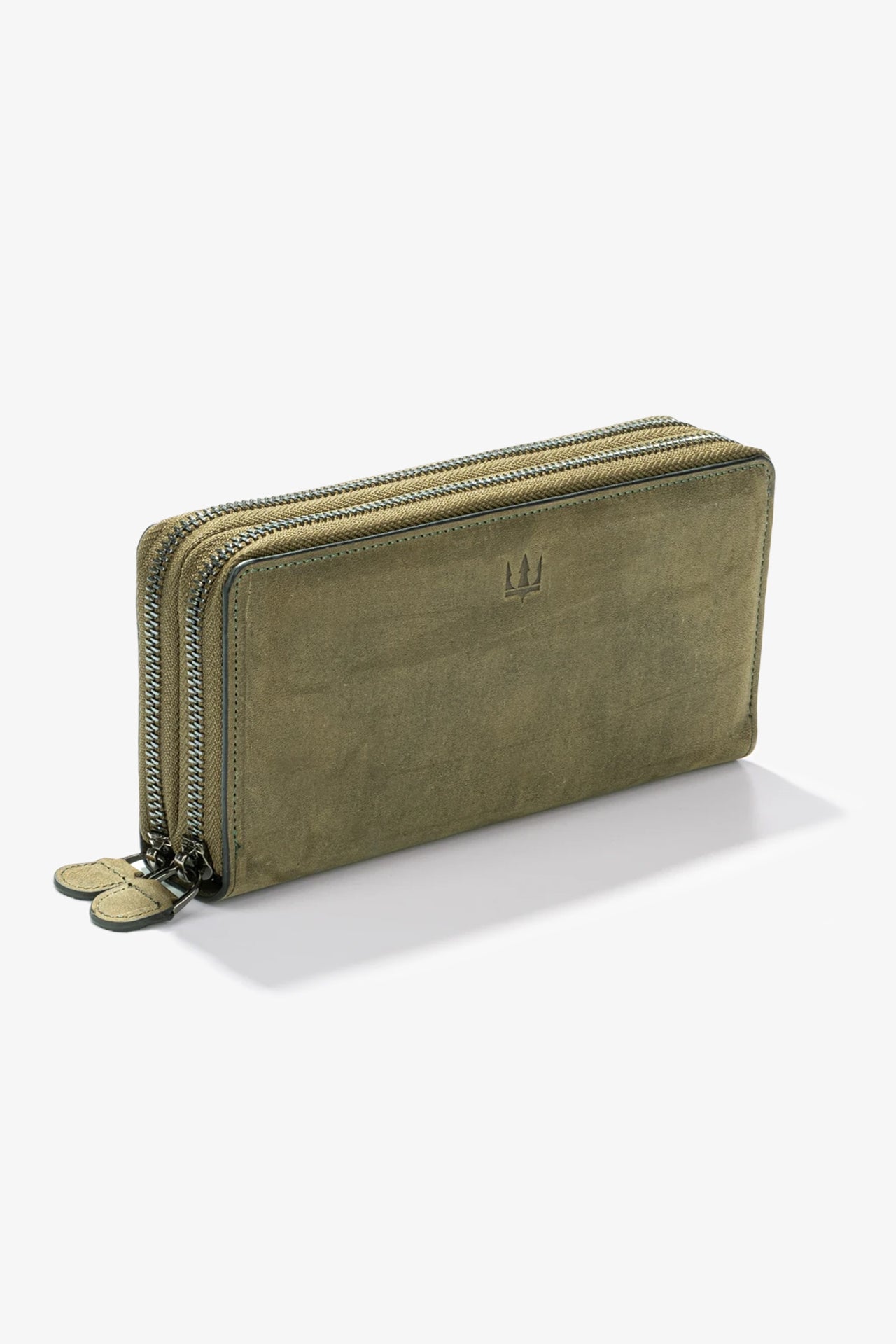 Alecra Çift Telefon Hazneli Deri Portföy