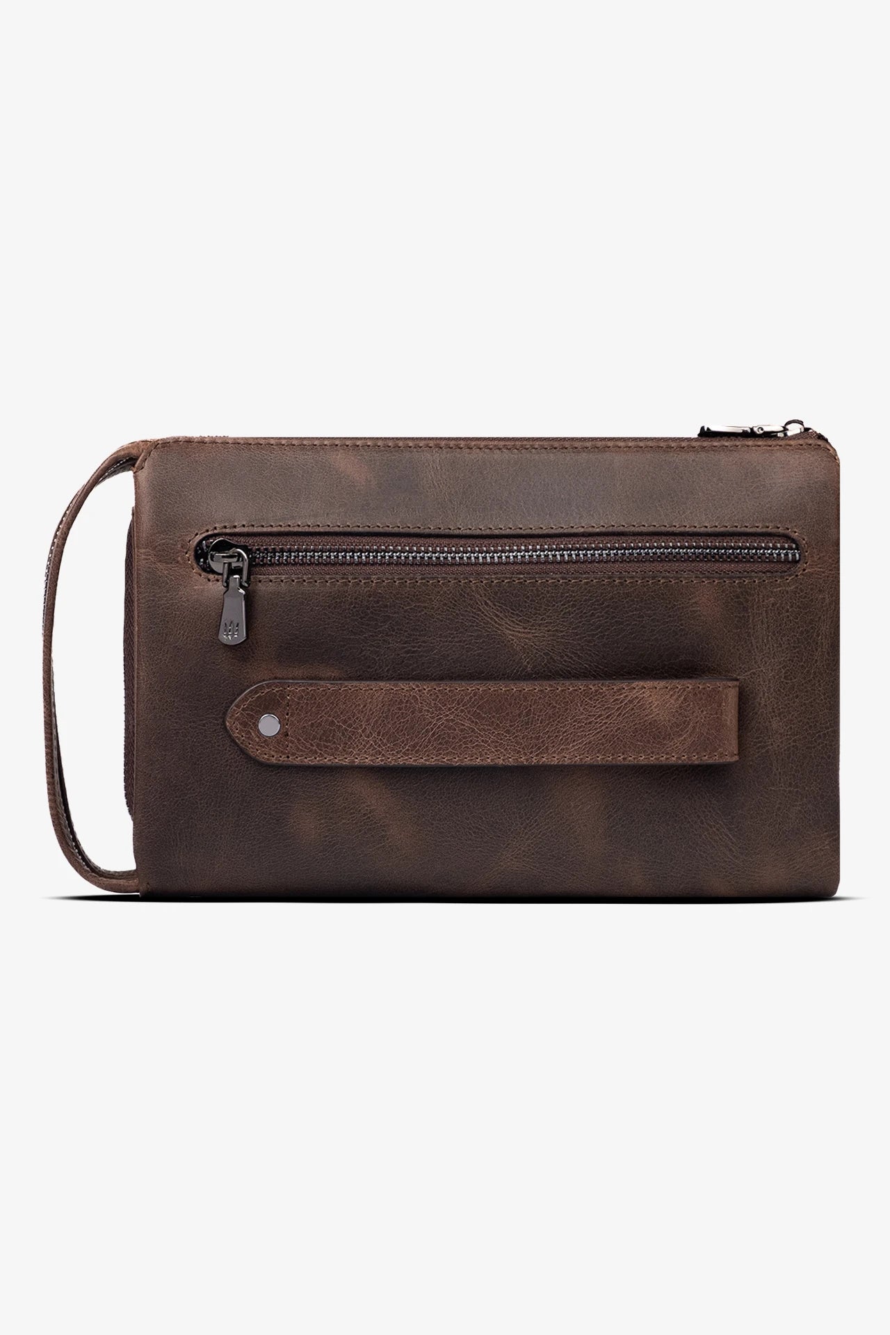 Ombre Hakiki Deri El Çantası