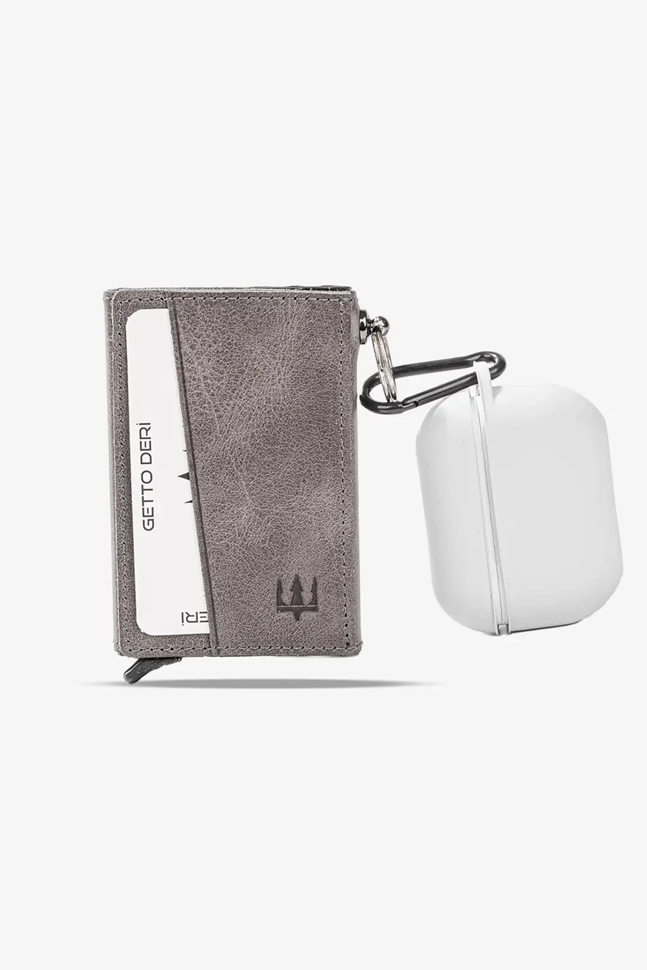 Hype Mekanizmalı Hakiki Deri Kartlık