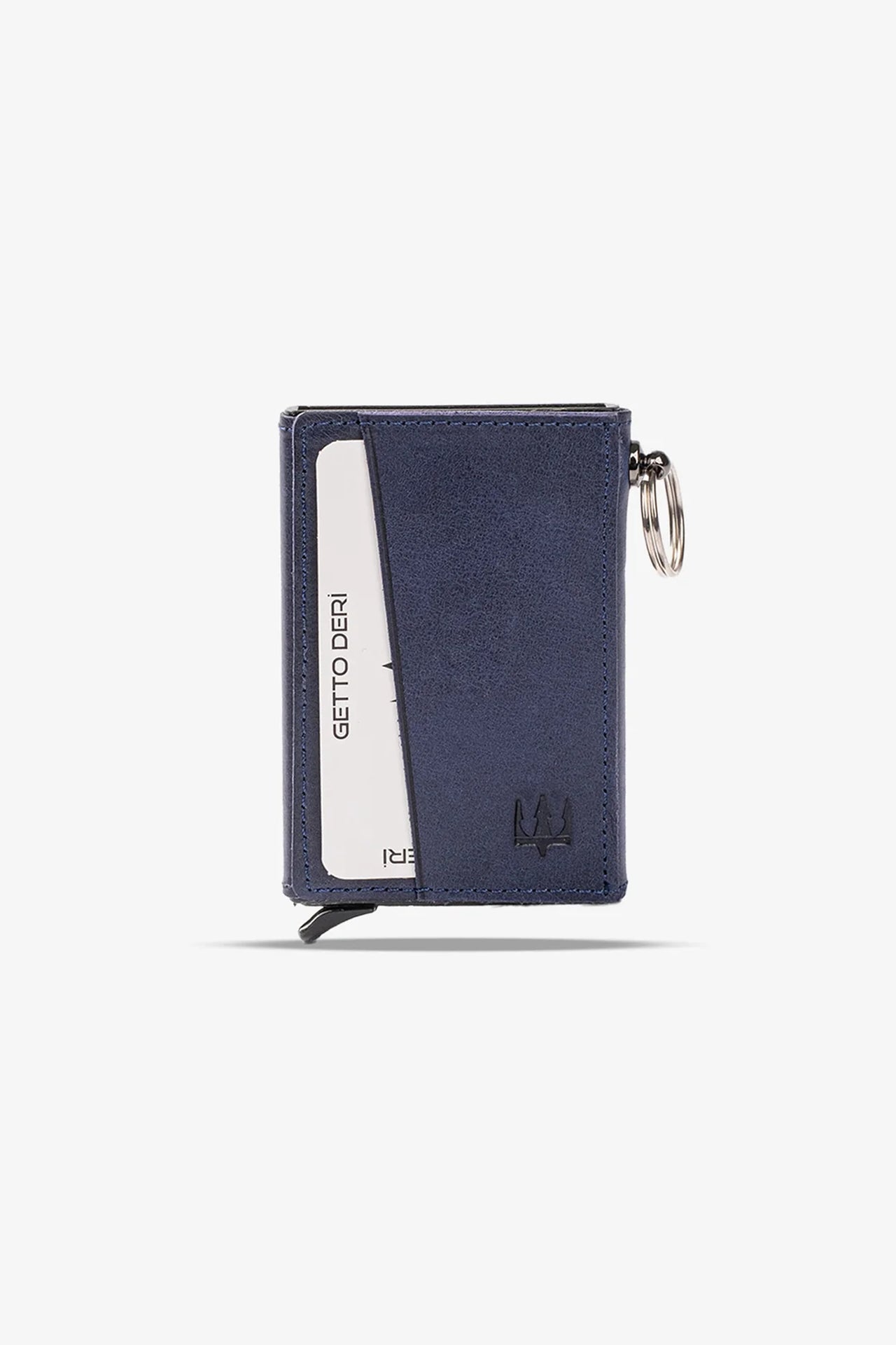 Hype Mekanizmalı Hakiki Deri Kartlık